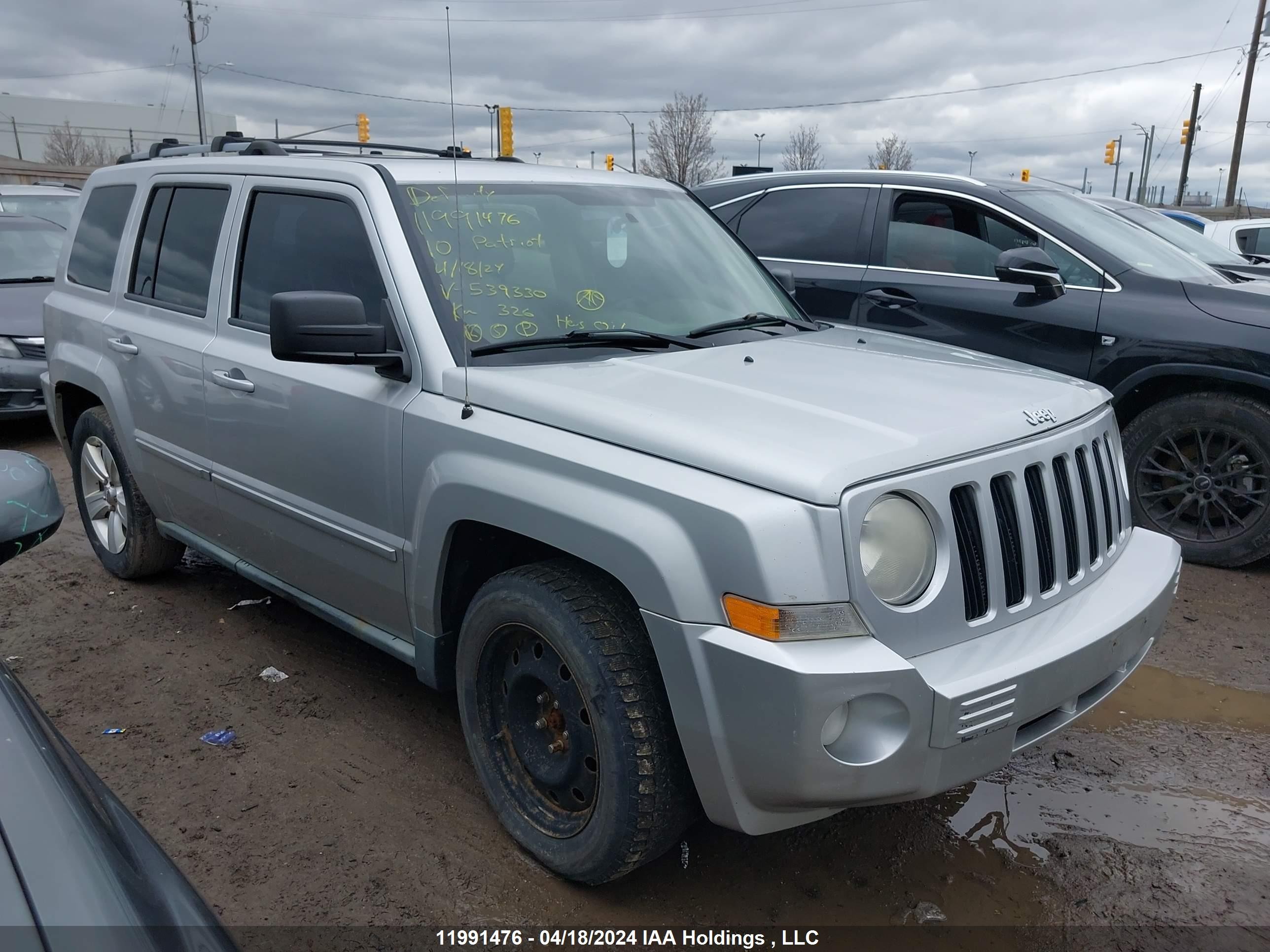 JEEP LIBERTY (PATRIOT) 2010 1j4nt4gb7ad539330