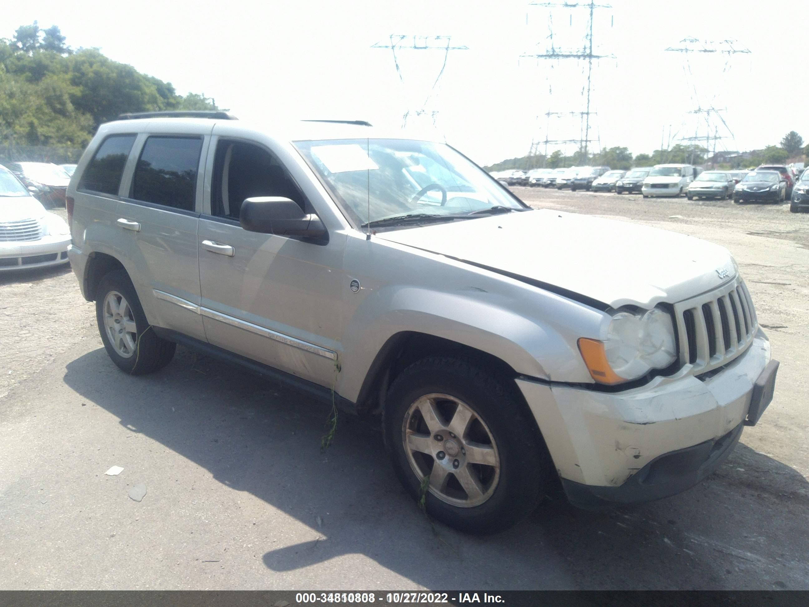 JEEP GRAND CHEROKEE 2010 1j4pr4gkxac147309