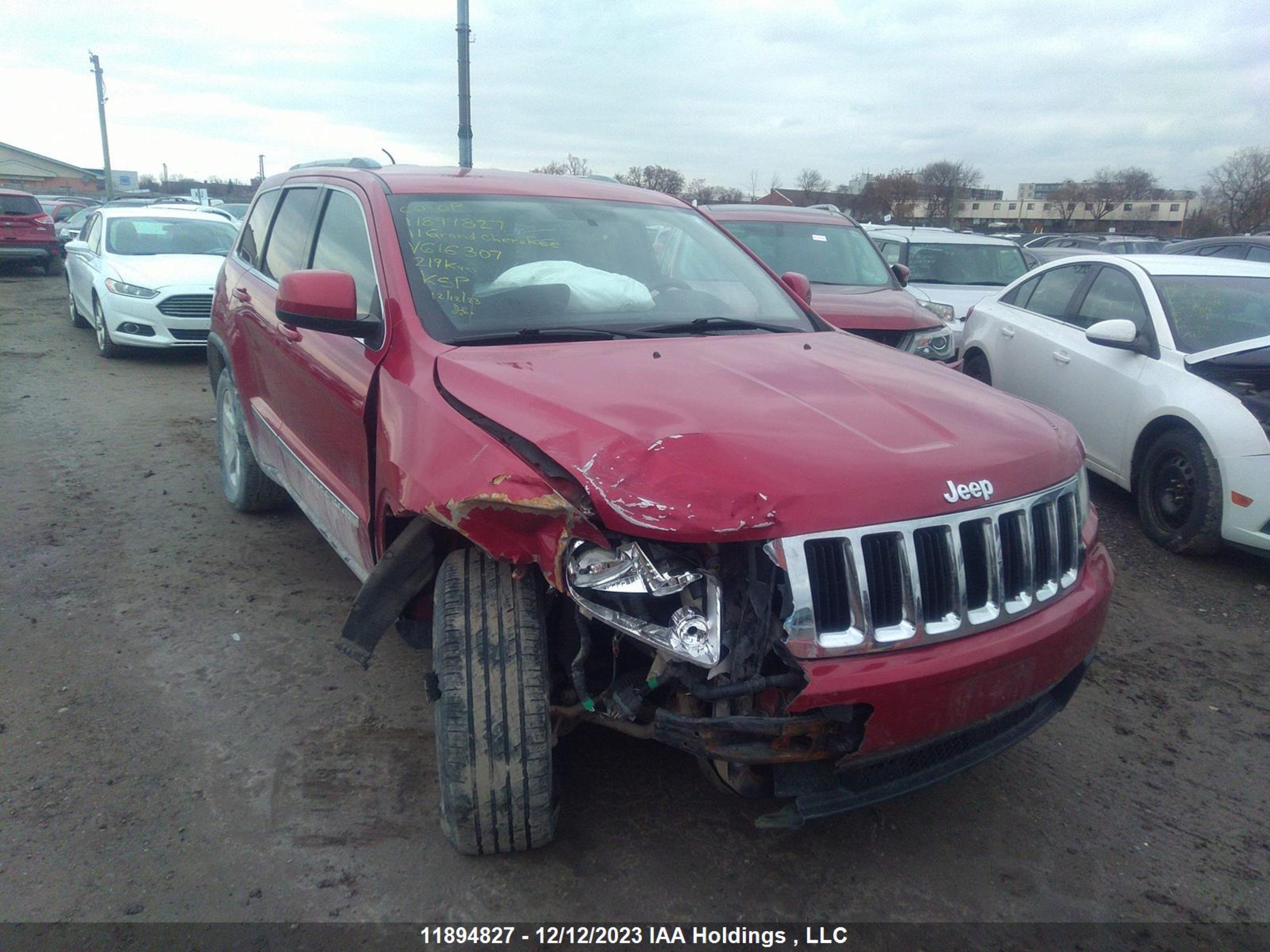 JEEP GRAND CHEROKEE 2011 1j4rr4ggxbc616307