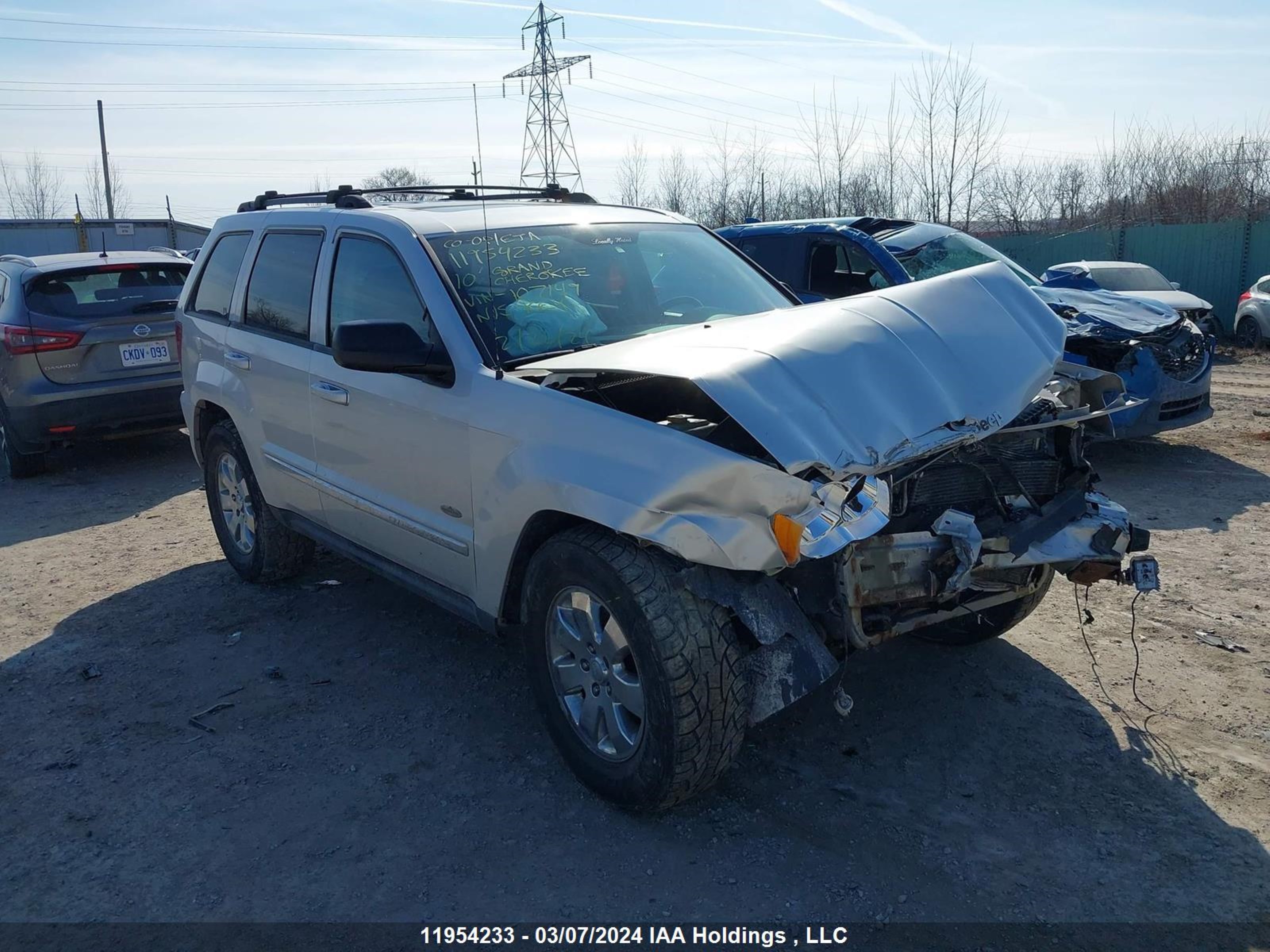 JEEP GRAND CHEROKEE 2010 1j4rr4gtxac107149