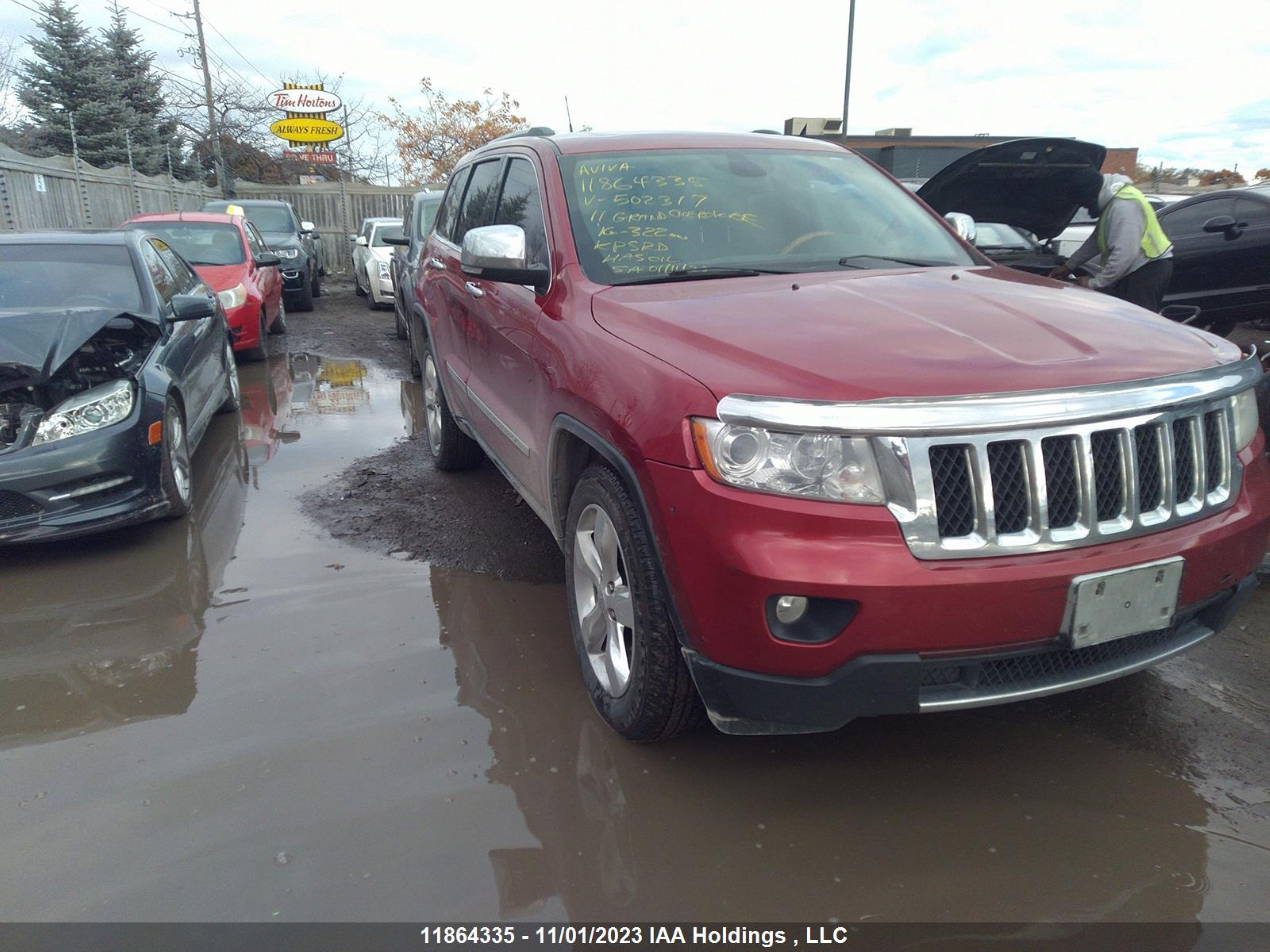 JEEP GRAND CHEROKEE 2011 1j4rr6gg8bc502317