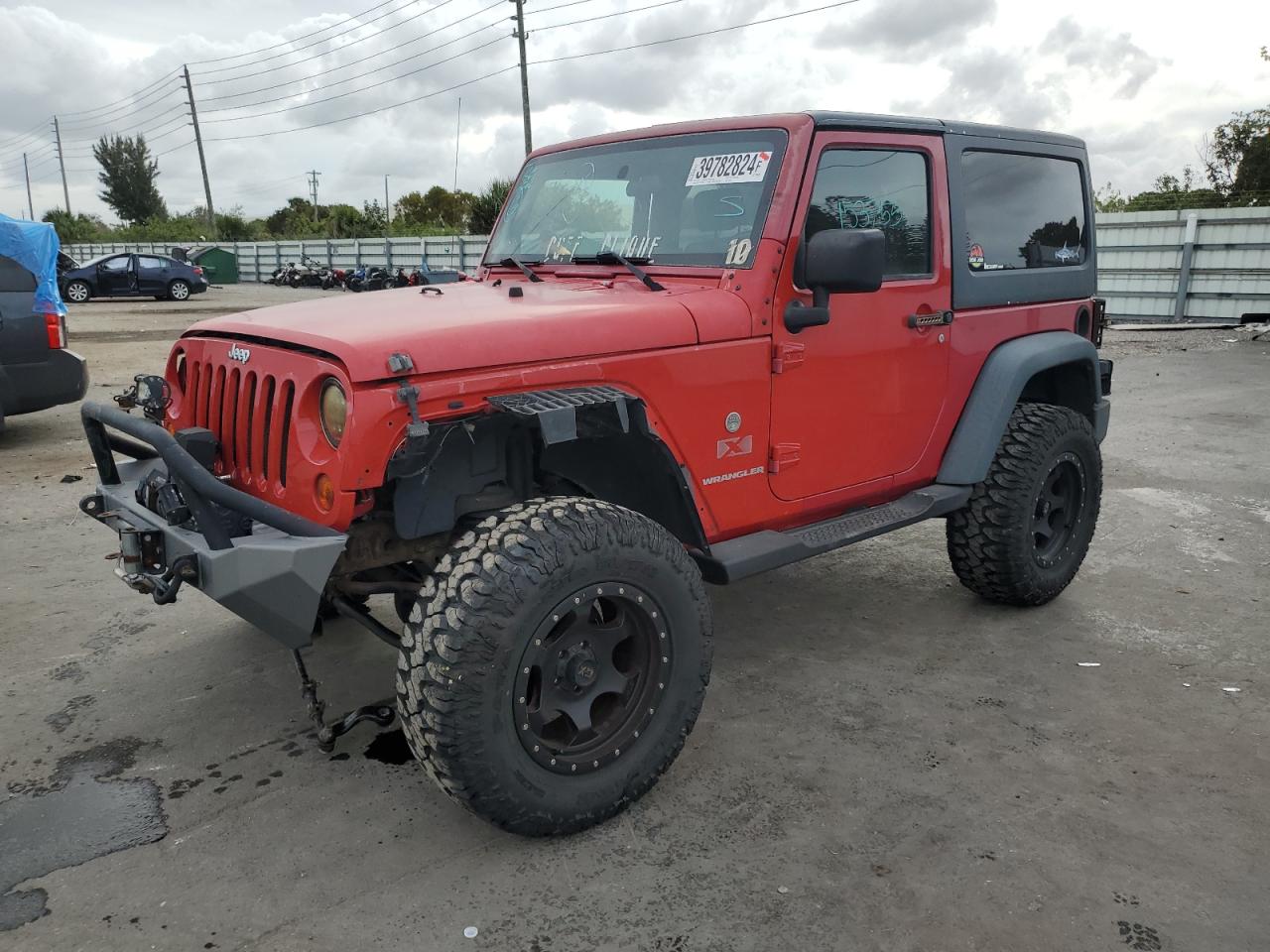 JEEP WRANGLER 2008 1j8fa241x8l558429