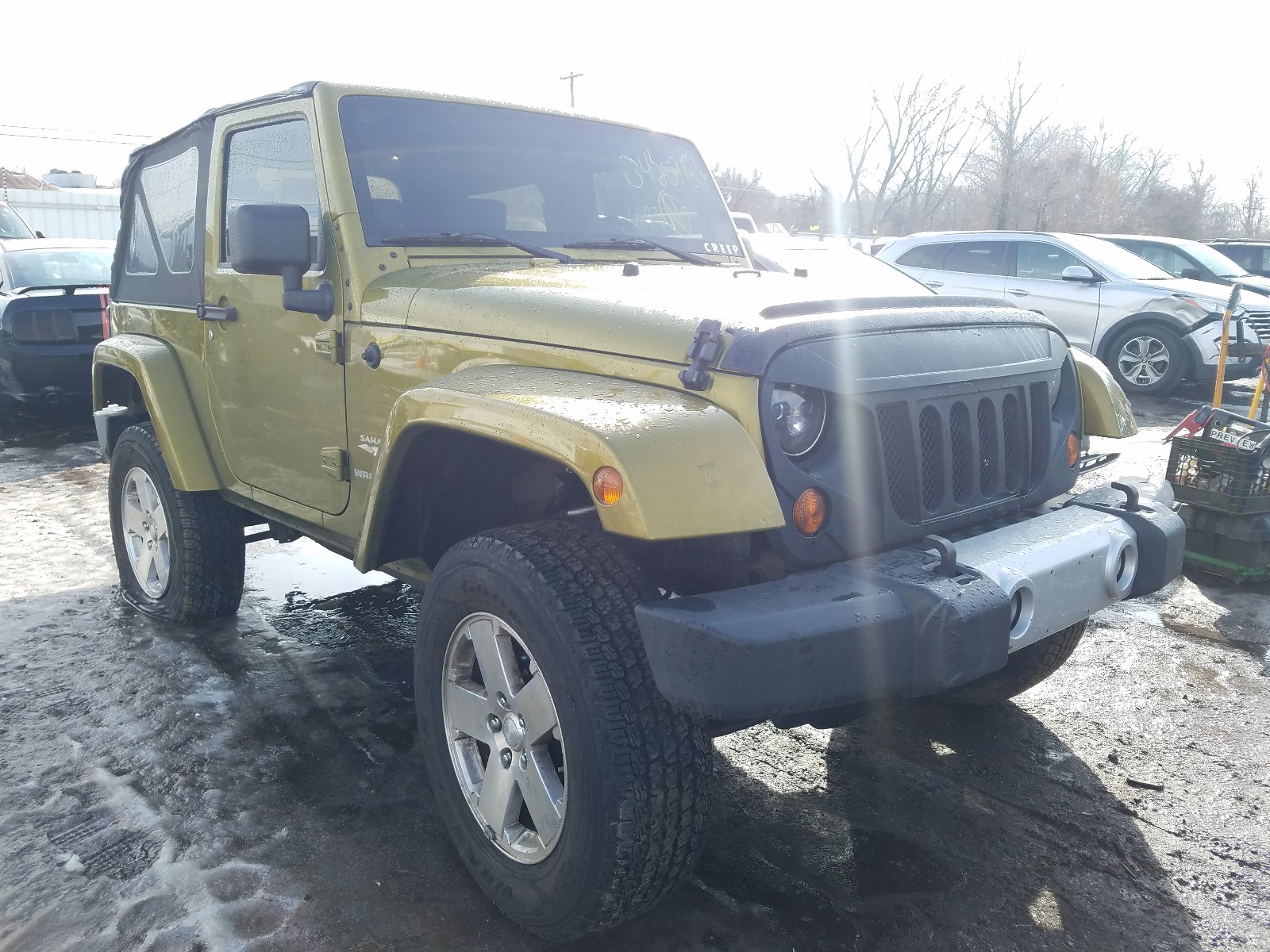 JEEP WRANGLER S 2008 1j8fa54118l552150