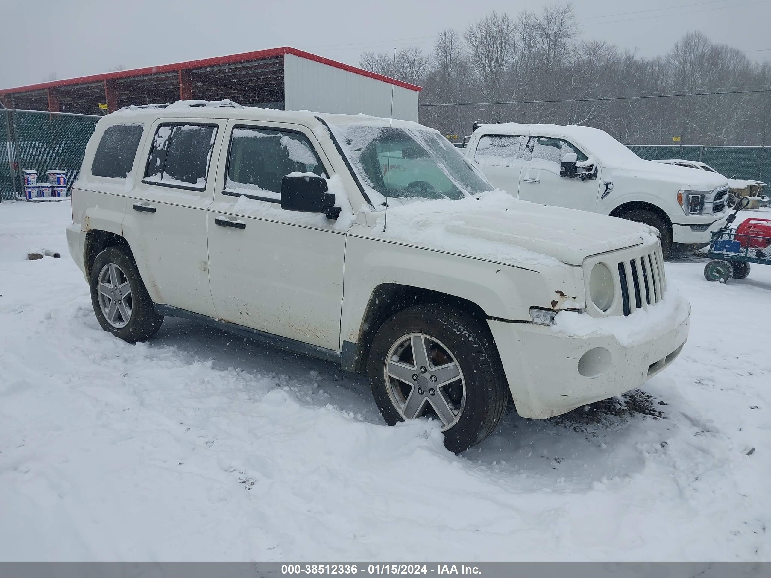 JEEP LIBERTY (PATRIOT) 2007 1j8ff28w07d394124