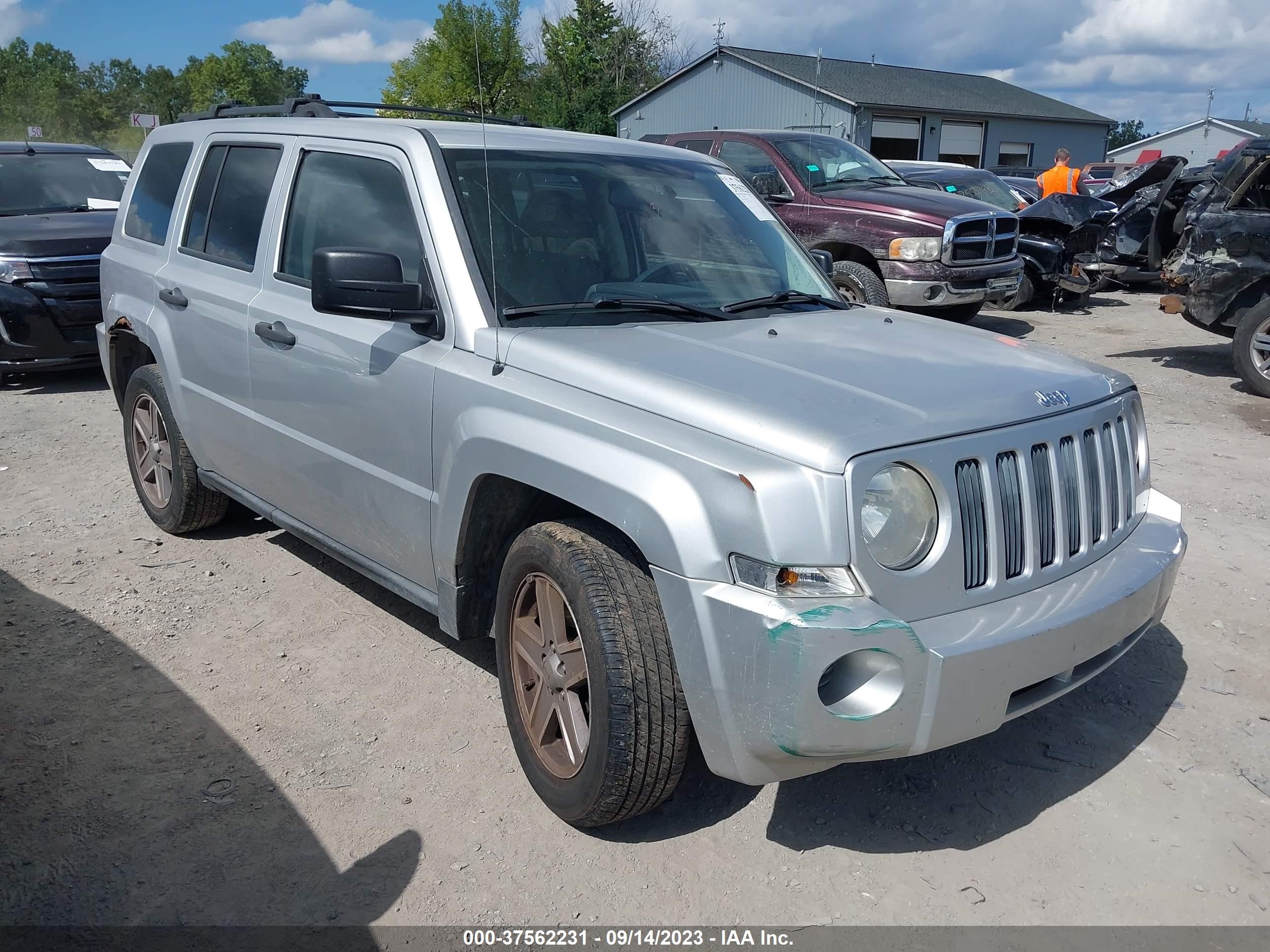 JEEP LIBERTY (PATRIOT) 2007 1j8ff28w07d415800