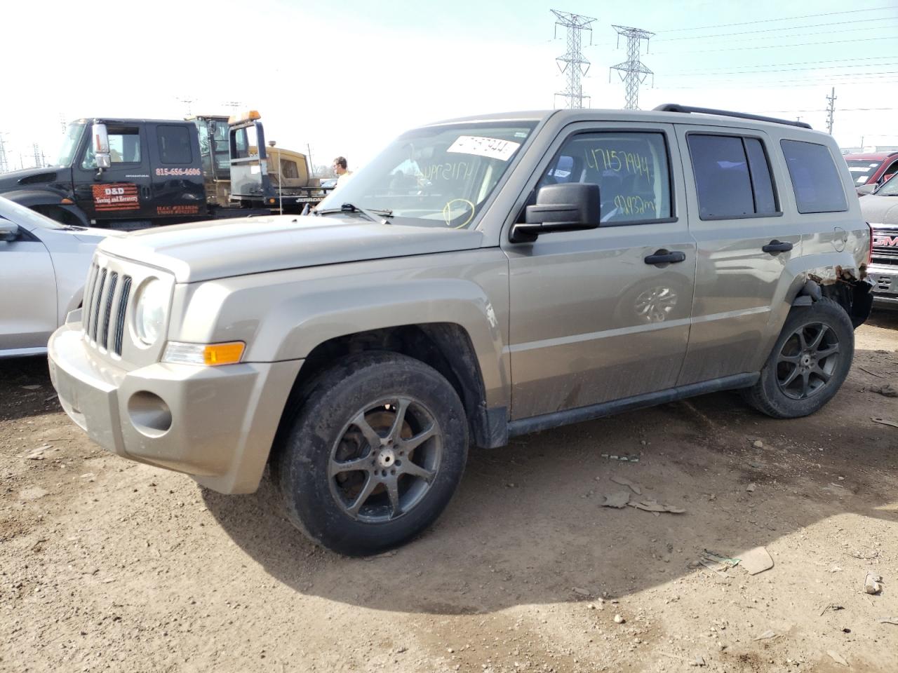 JEEP LIBERTY (PATRIOT) 2008 1j8ff28w08d547294