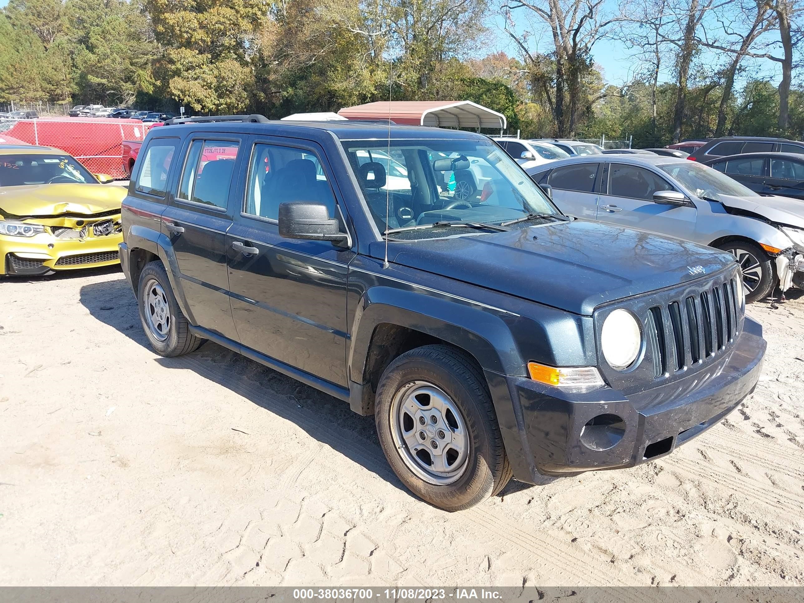 JEEP LIBERTY (PATRIOT) 2008 1j8ff28w08d579422