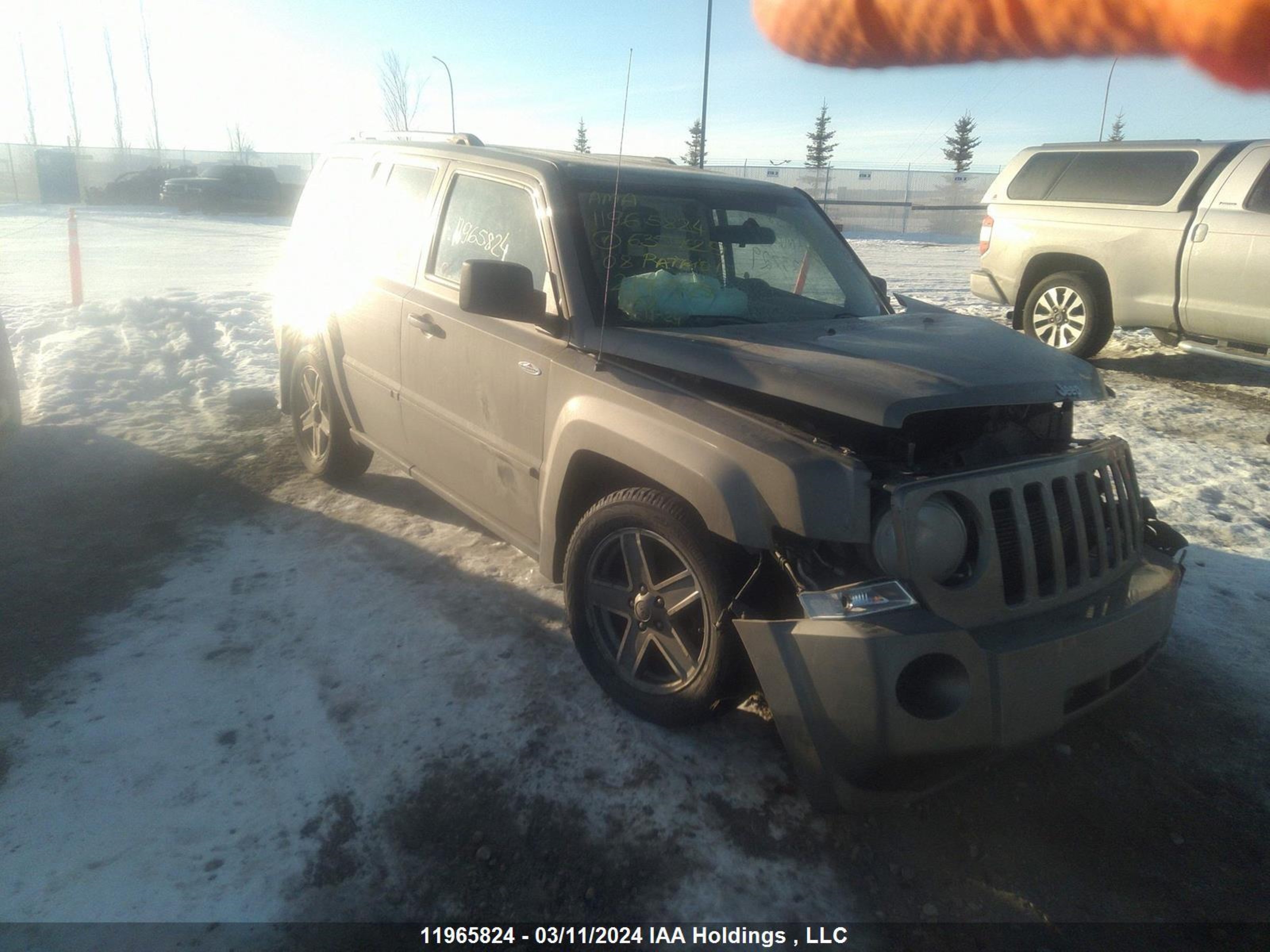 JEEP LIBERTY (PATRIOT) 2008 1j8ff28w08d635729