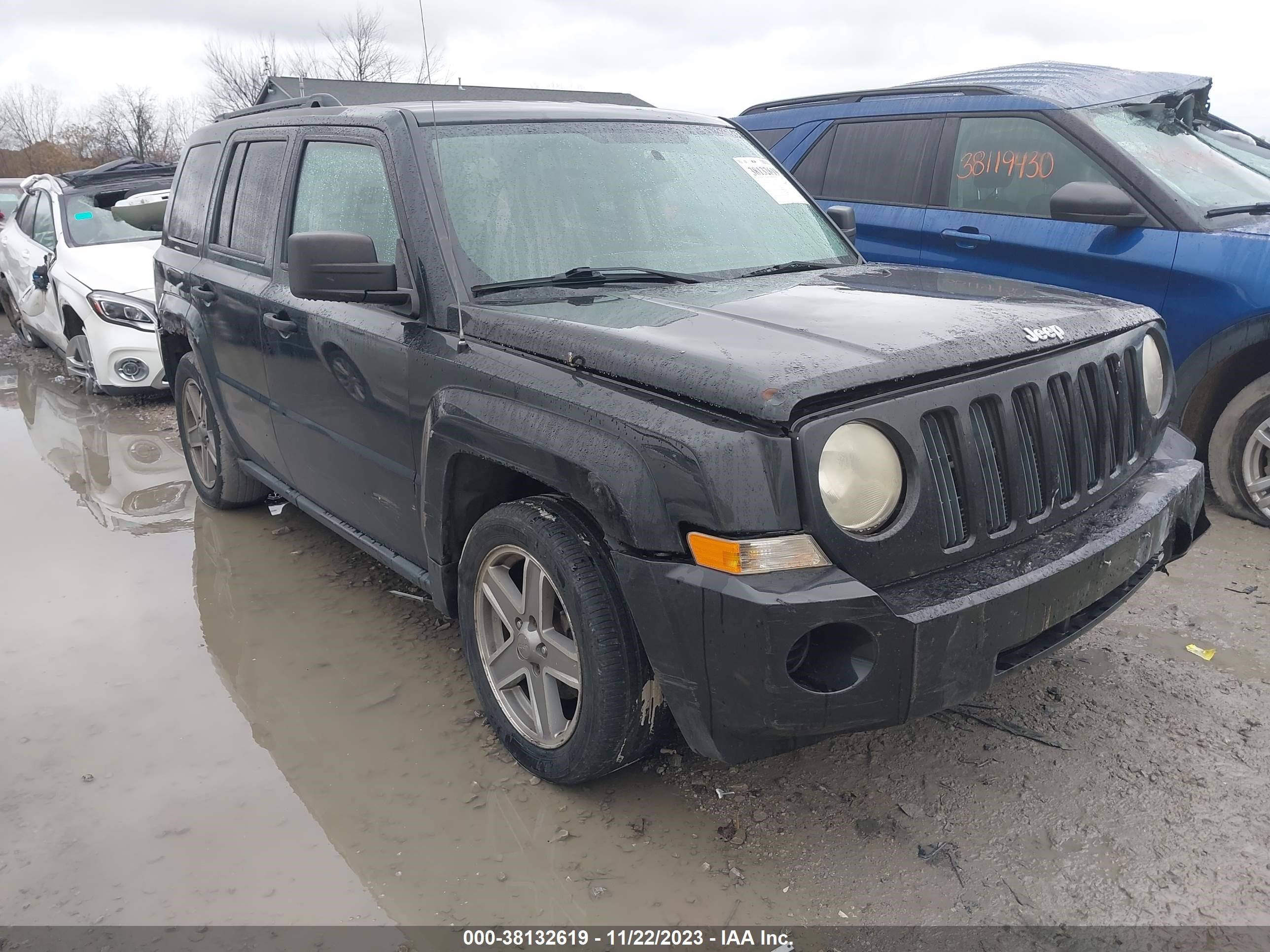 JEEP LIBERTY (PATRIOT) 2008 1j8ff28w08d654197