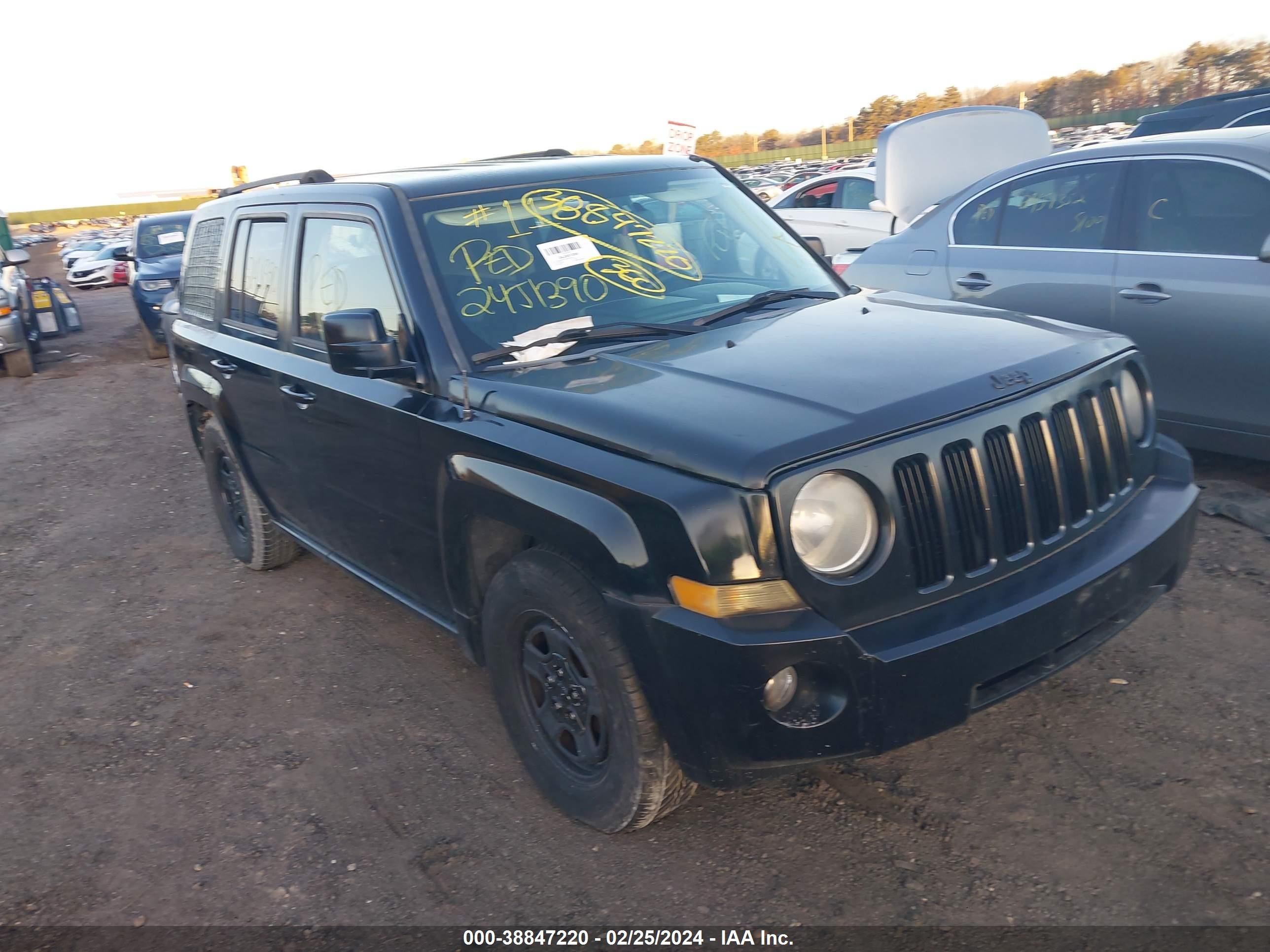 JEEP LIBERTY (PATRIOT) 2008 1j8ff28w18d504616