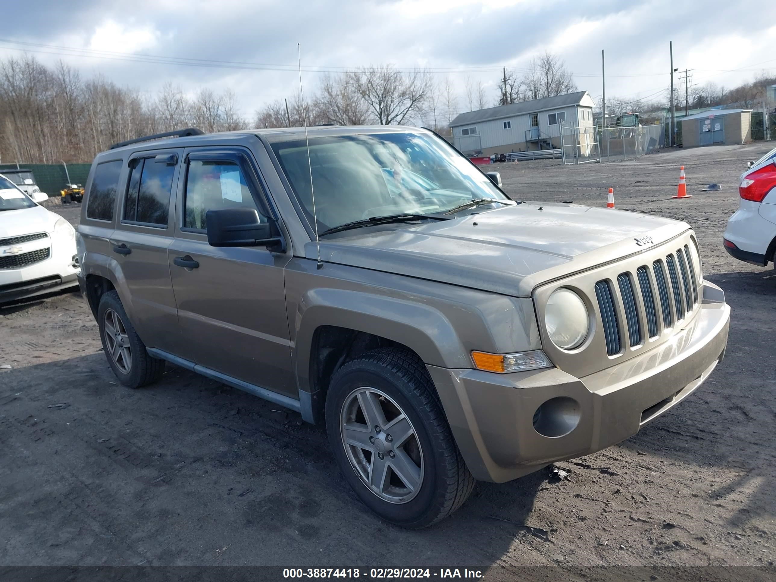 JEEP LIBERTY (PATRIOT) 2008 1j8ff28w18d707408