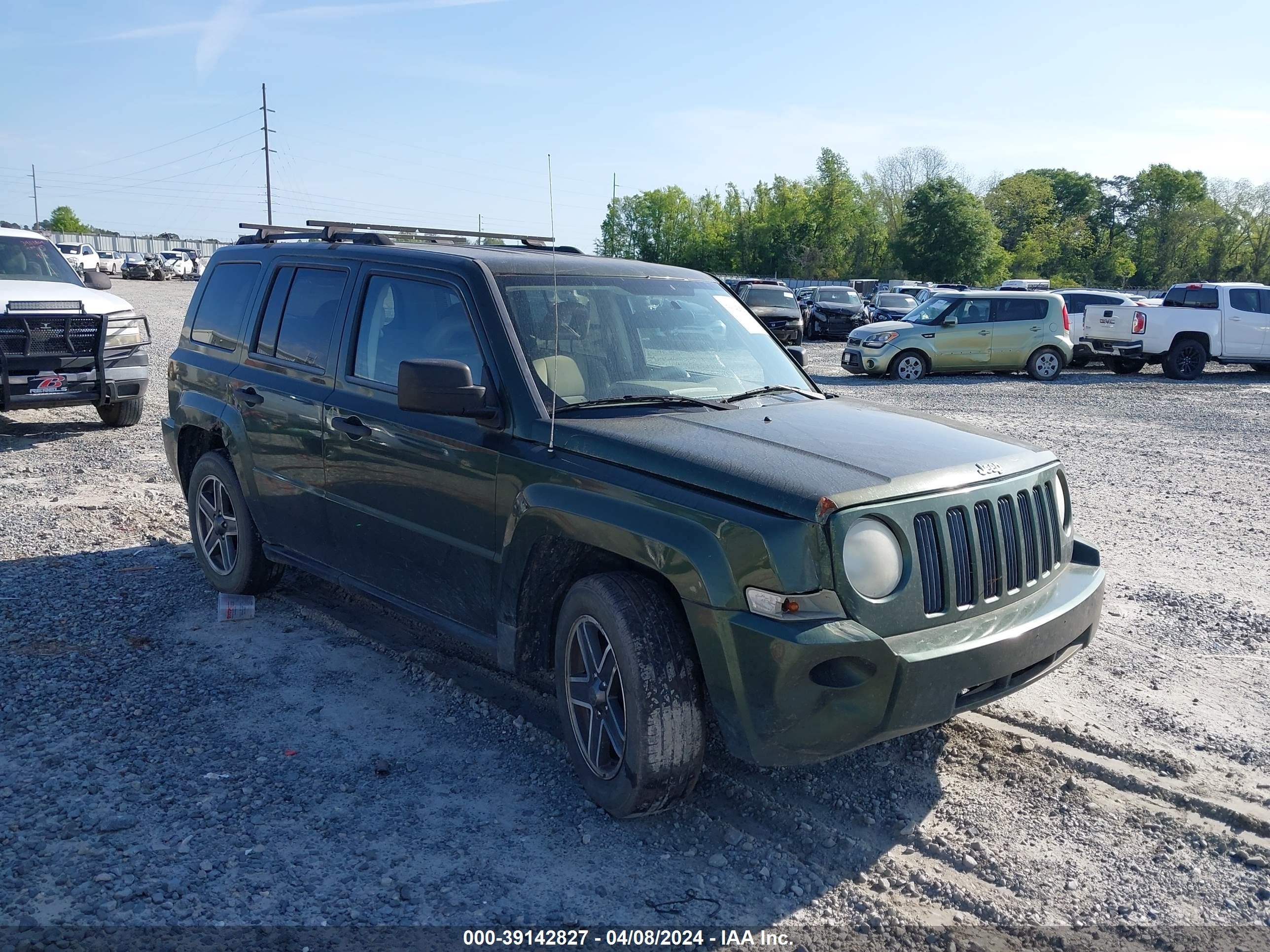 JEEP LIBERTY (PATRIOT) 2008 1j8ff28w18d766457