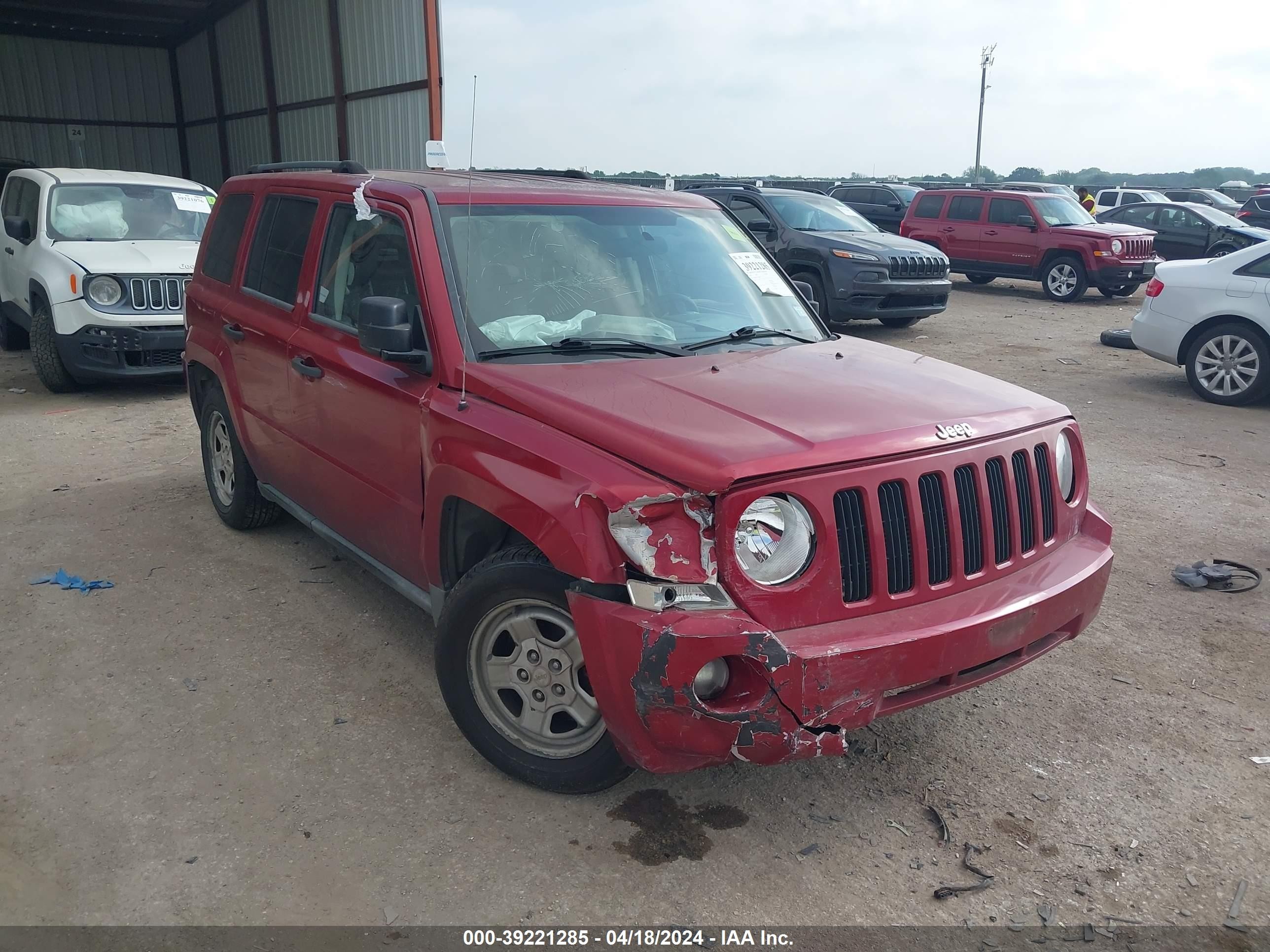 JEEP LIBERTY (PATRIOT) 2007 1j8ff28w27d293988