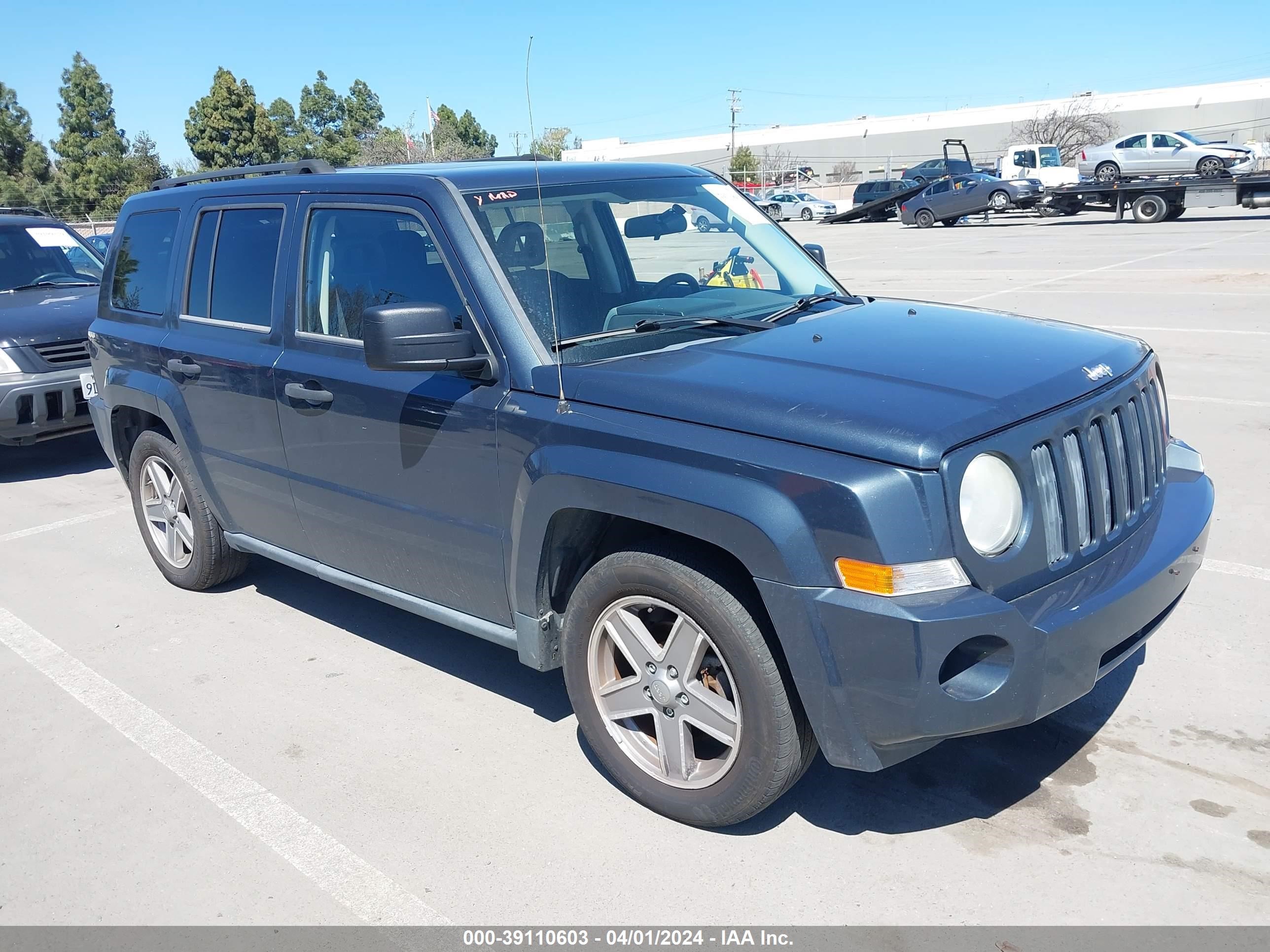 JEEP LIBERTY (PATRIOT) 2008 1j8ff28w28d572407