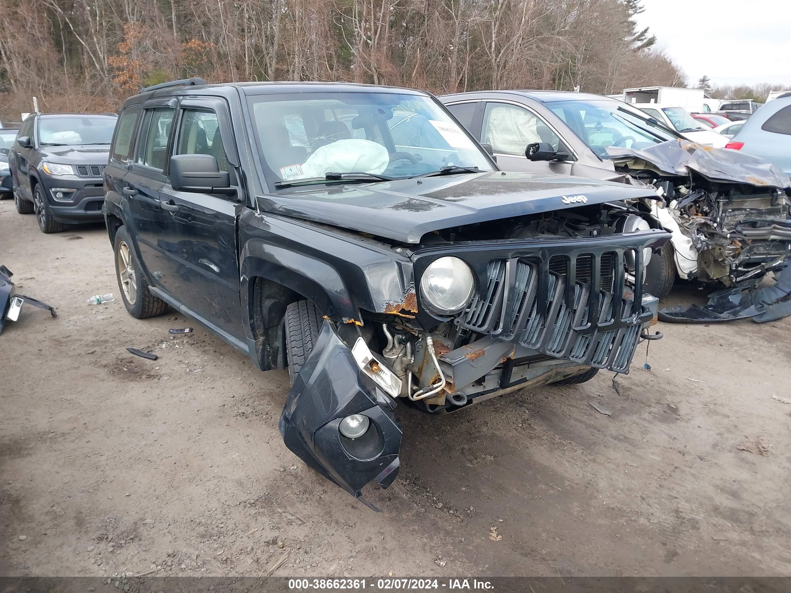 JEEP LIBERTY (PATRIOT) 2008 1j8ff28w28d707661