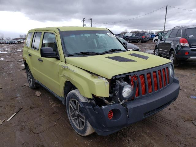 JEEP PATRIOT SP 2008 1j8ff28w28d723004