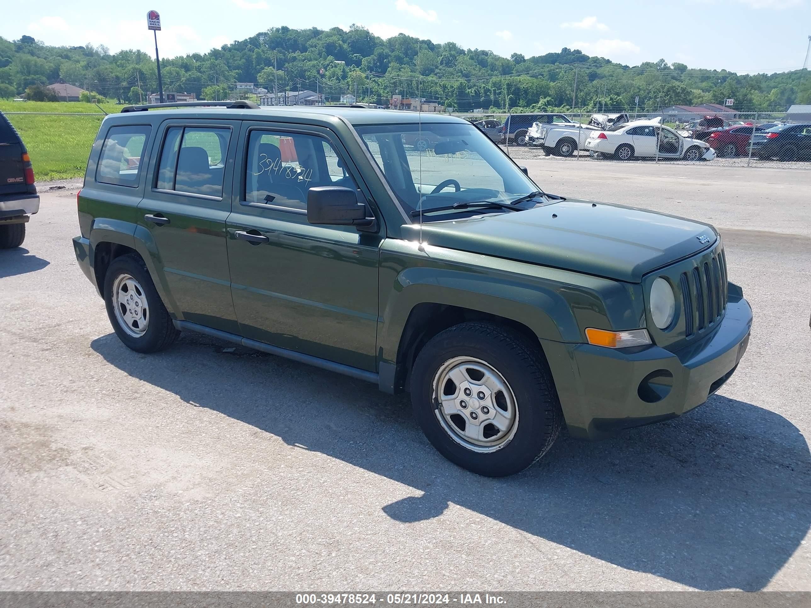 JEEP LIBERTY (PATRIOT) 2008 1j8ff28w28d766046