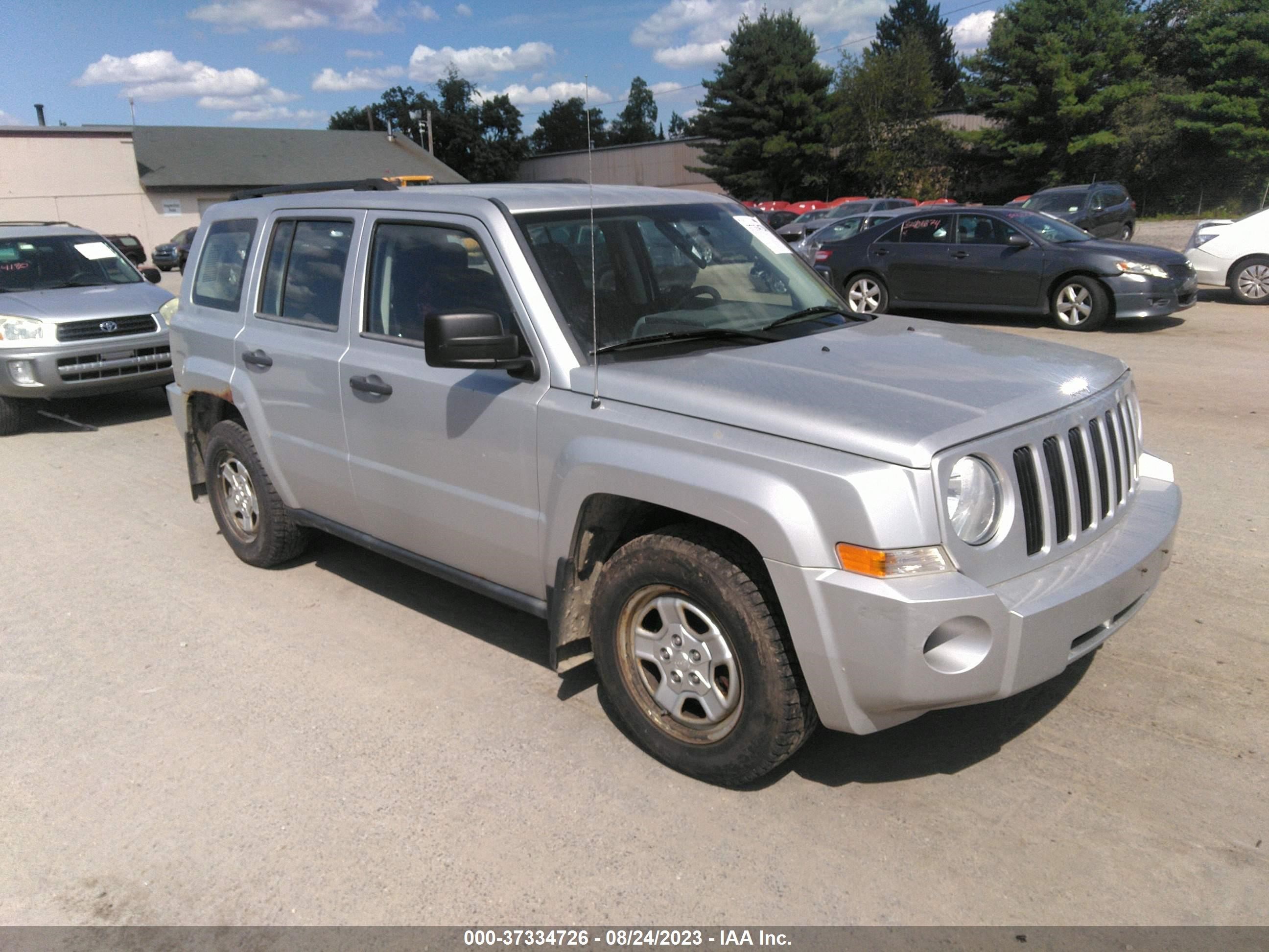 JEEP LIBERTY (PATRIOT) 2008 1j8ff28w28d784966