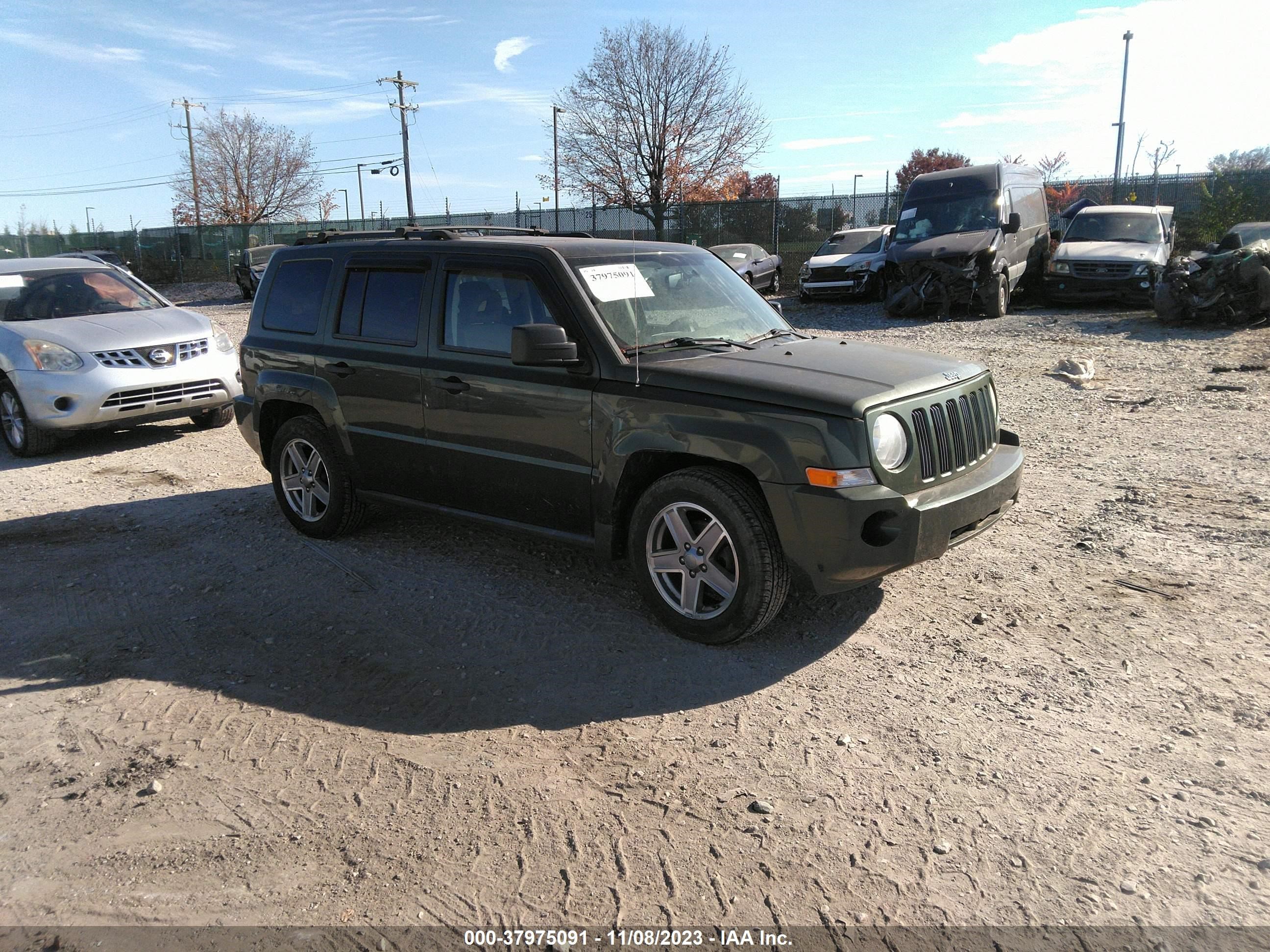 JEEP LIBERTY (PATRIOT) 2008 1j8ff28w38d515617