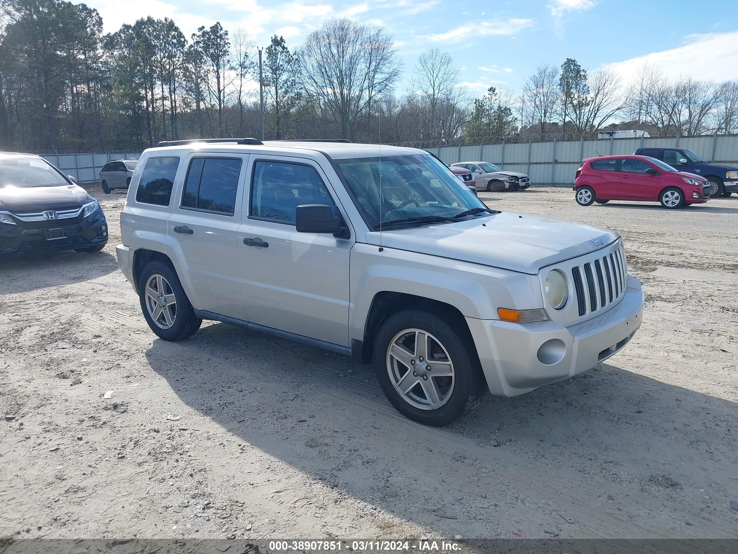 JEEP LIBERTY (PATRIOT) 2008 1j8ff28w38d560122