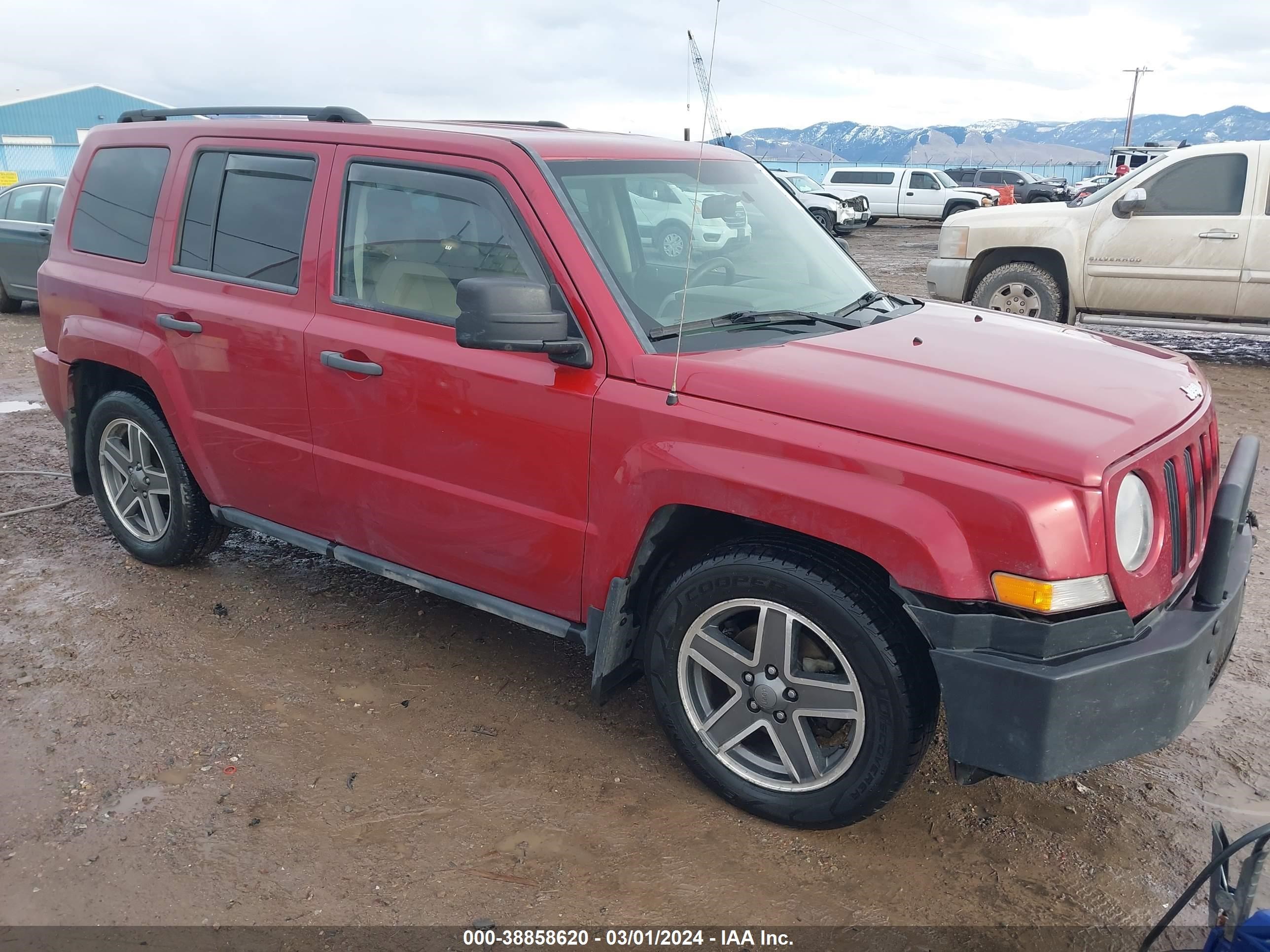 JEEP LIBERTY (PATRIOT) 2008 1j8ff28w38d736506