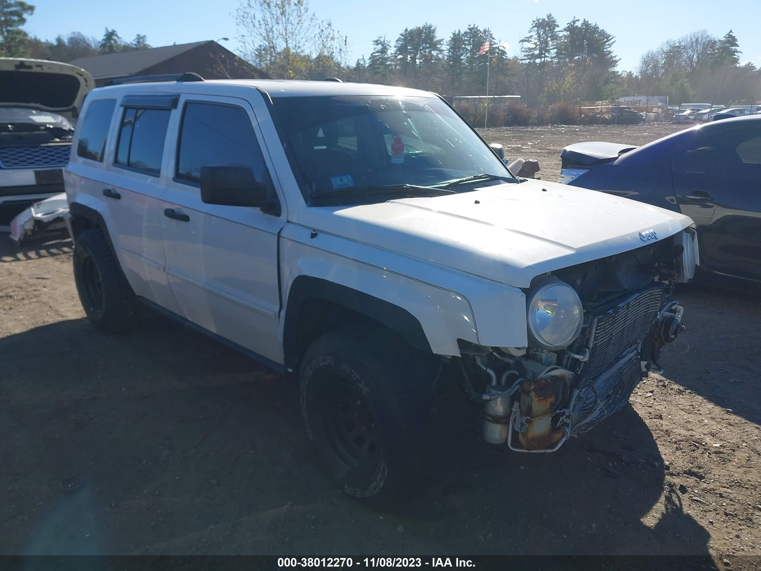 JEEP LIBERTY (PATRIOT) 2007 1j8ff28w47d272124