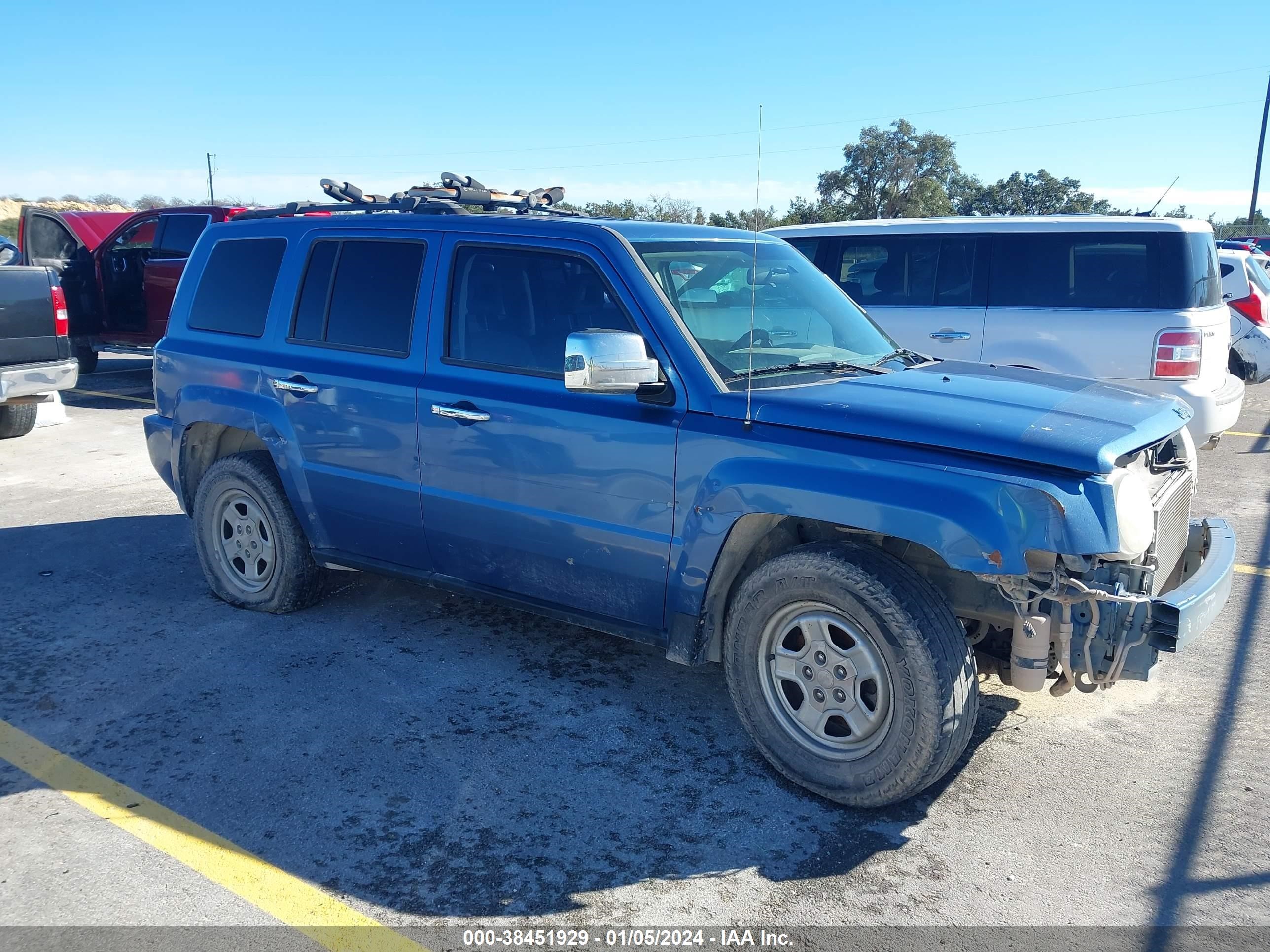 JEEP LIBERTY (PATRIOT) 2007 1j8ff28w47d334430