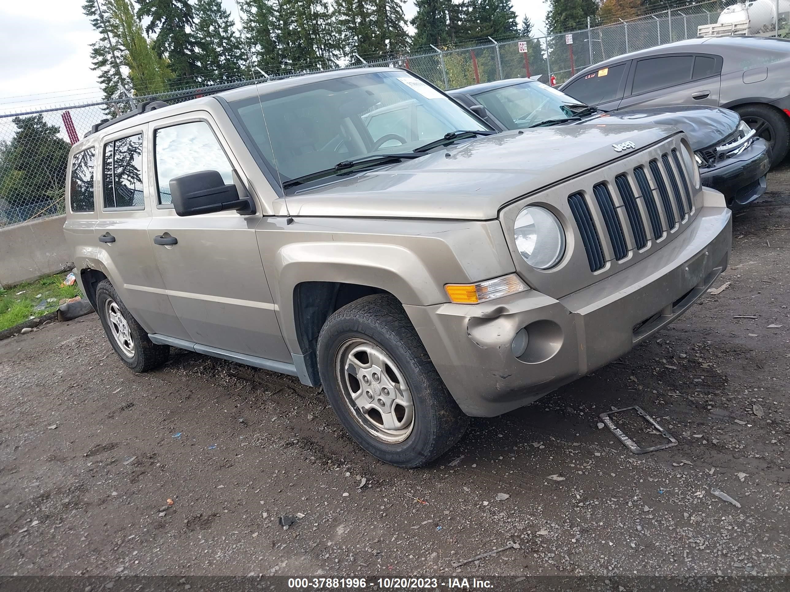 JEEP LIBERTY (PATRIOT) 2007 1j8ff28w47d413208