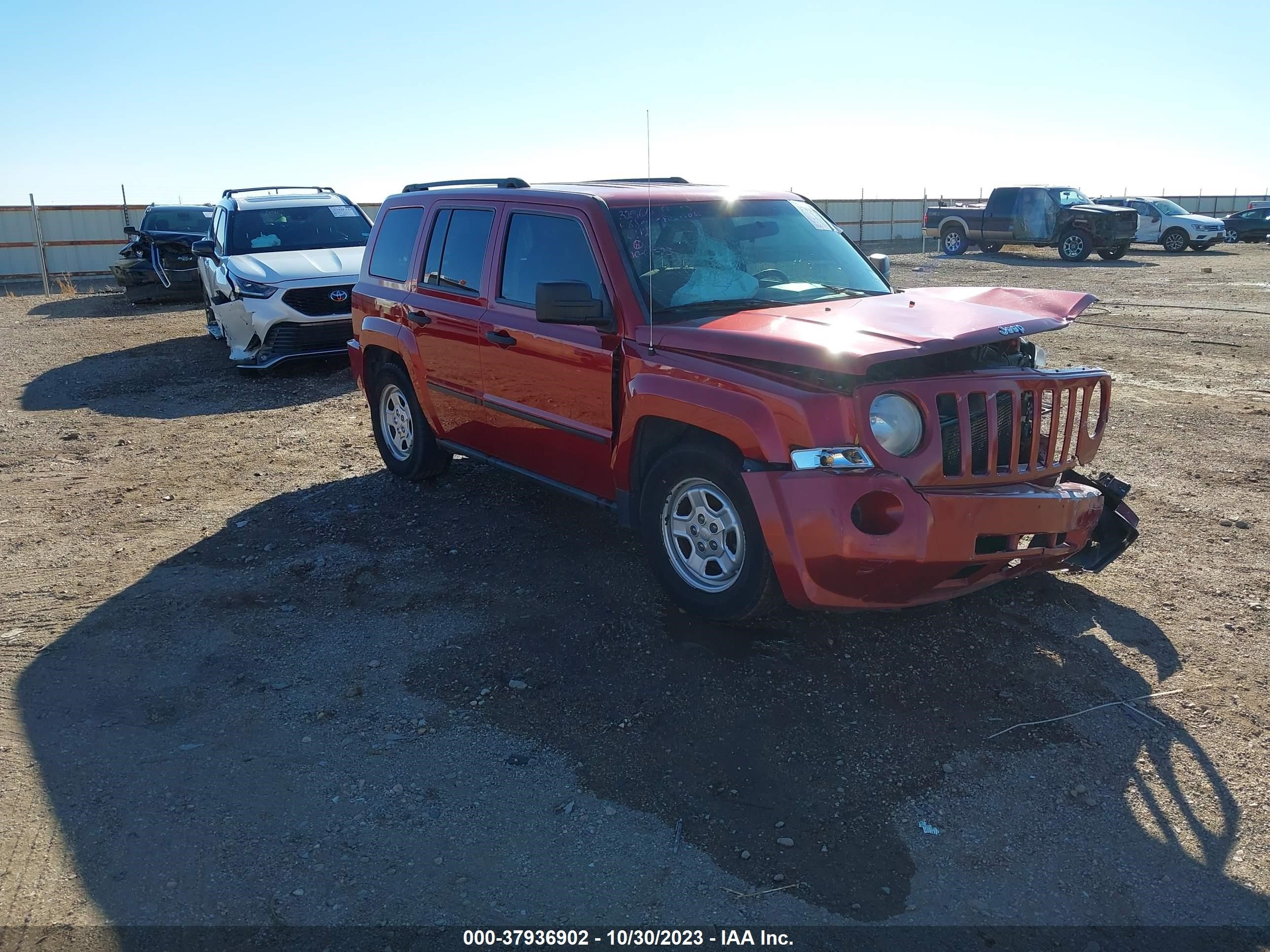 JEEP LIBERTY (PATRIOT) 2008 1j8ff28w48d736112