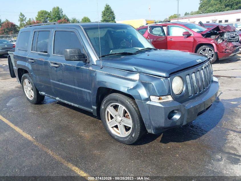 JEEP LIBERTY (PATRIOT) 2008 1j8ff28w58d515926