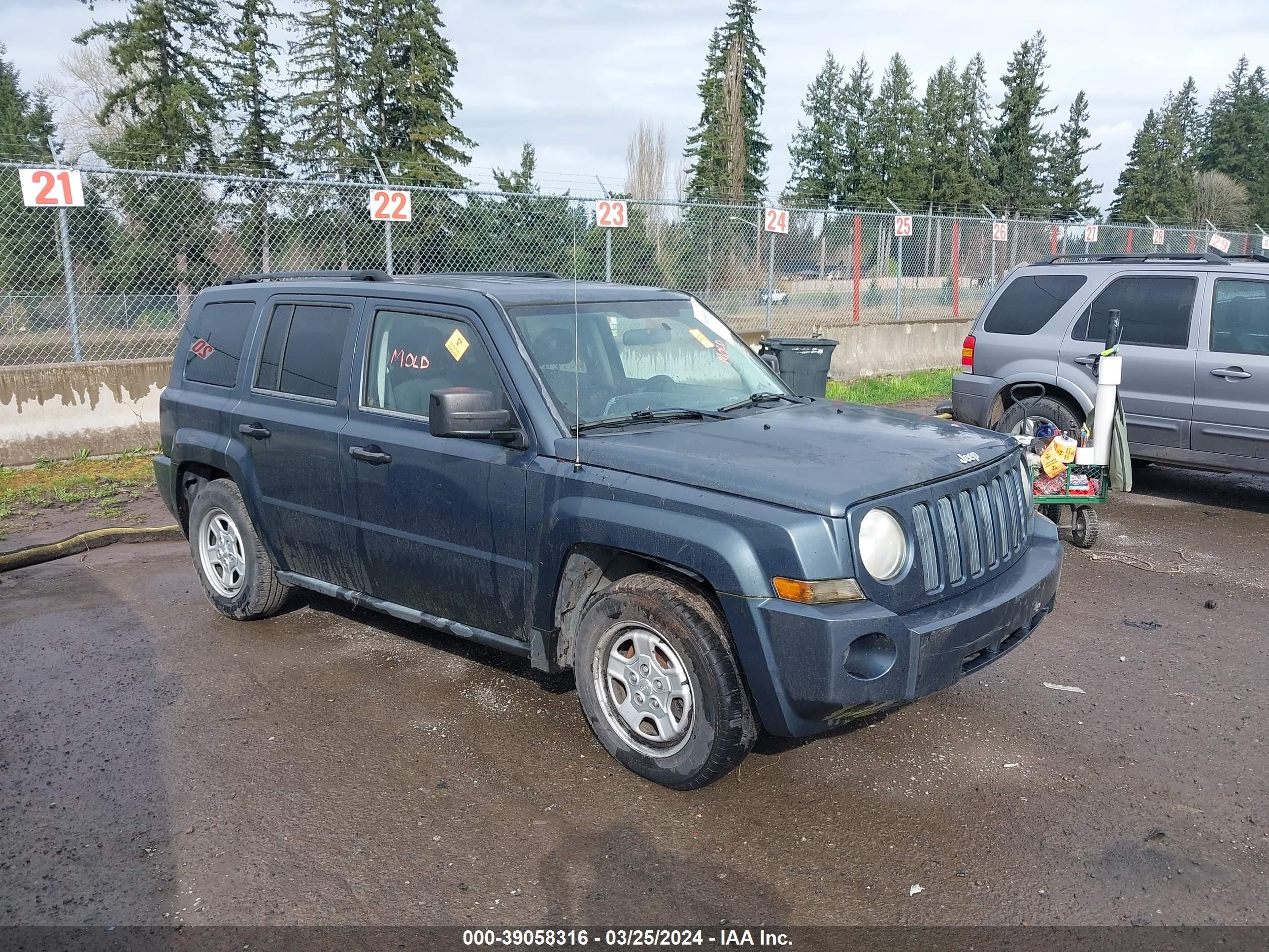 JEEP LIBERTY (PATRIOT) 2008 1j8ff28w68d765417