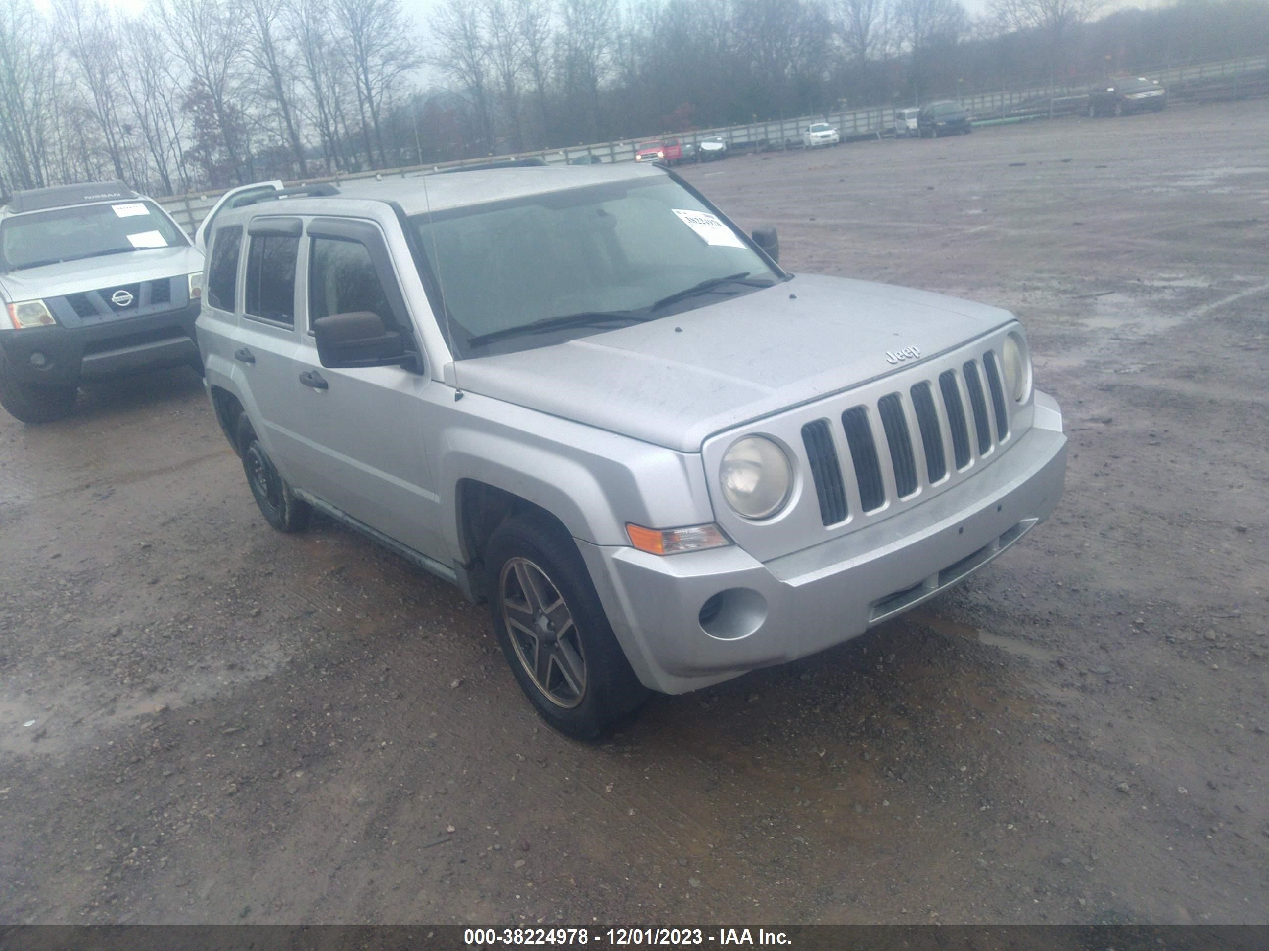 JEEP LIBERTY (PATRIOT) 2008 1j8ff28w68d795789