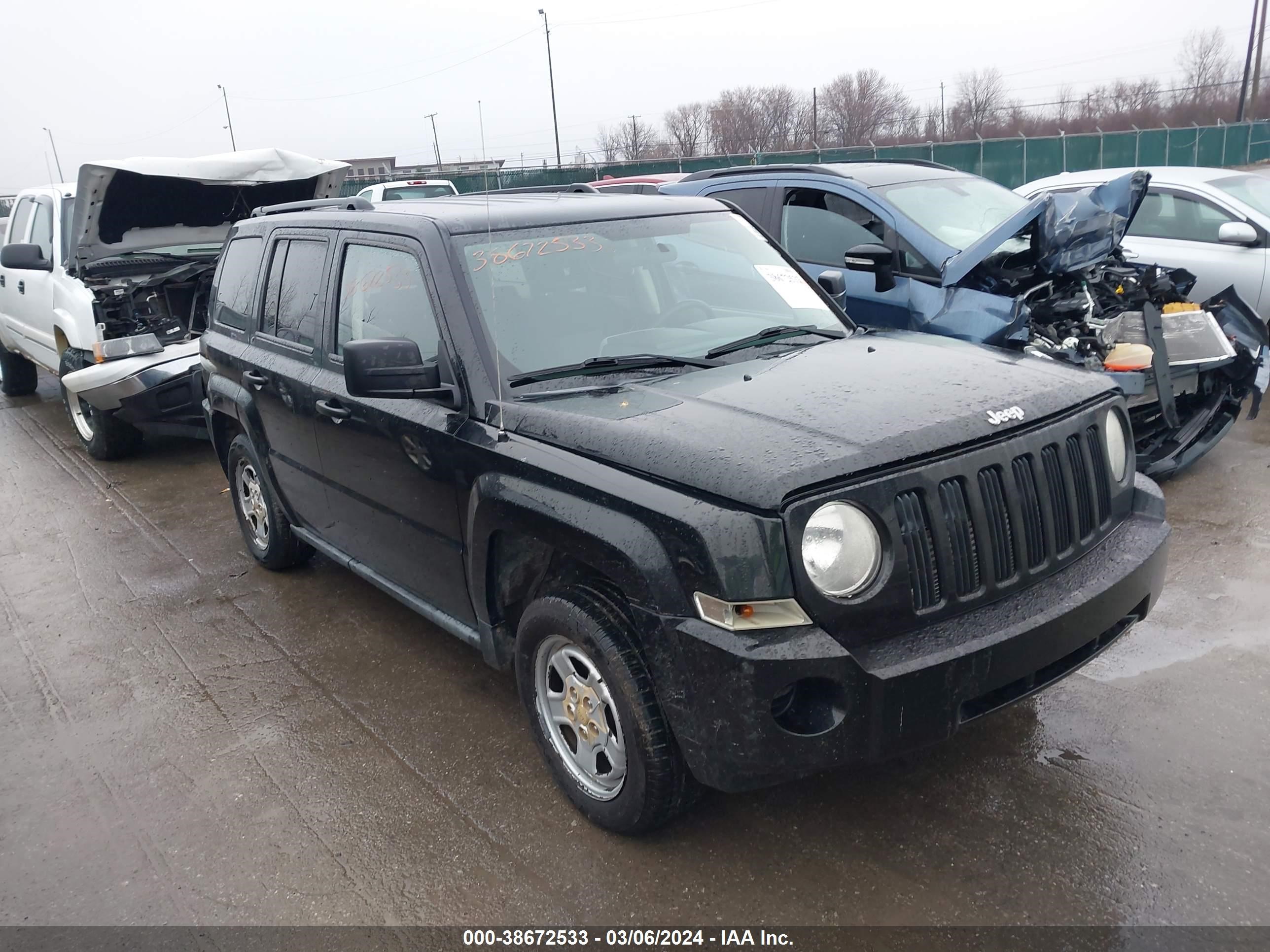 JEEP LIBERTY (PATRIOT) 2008 1j8ff28w78d512557