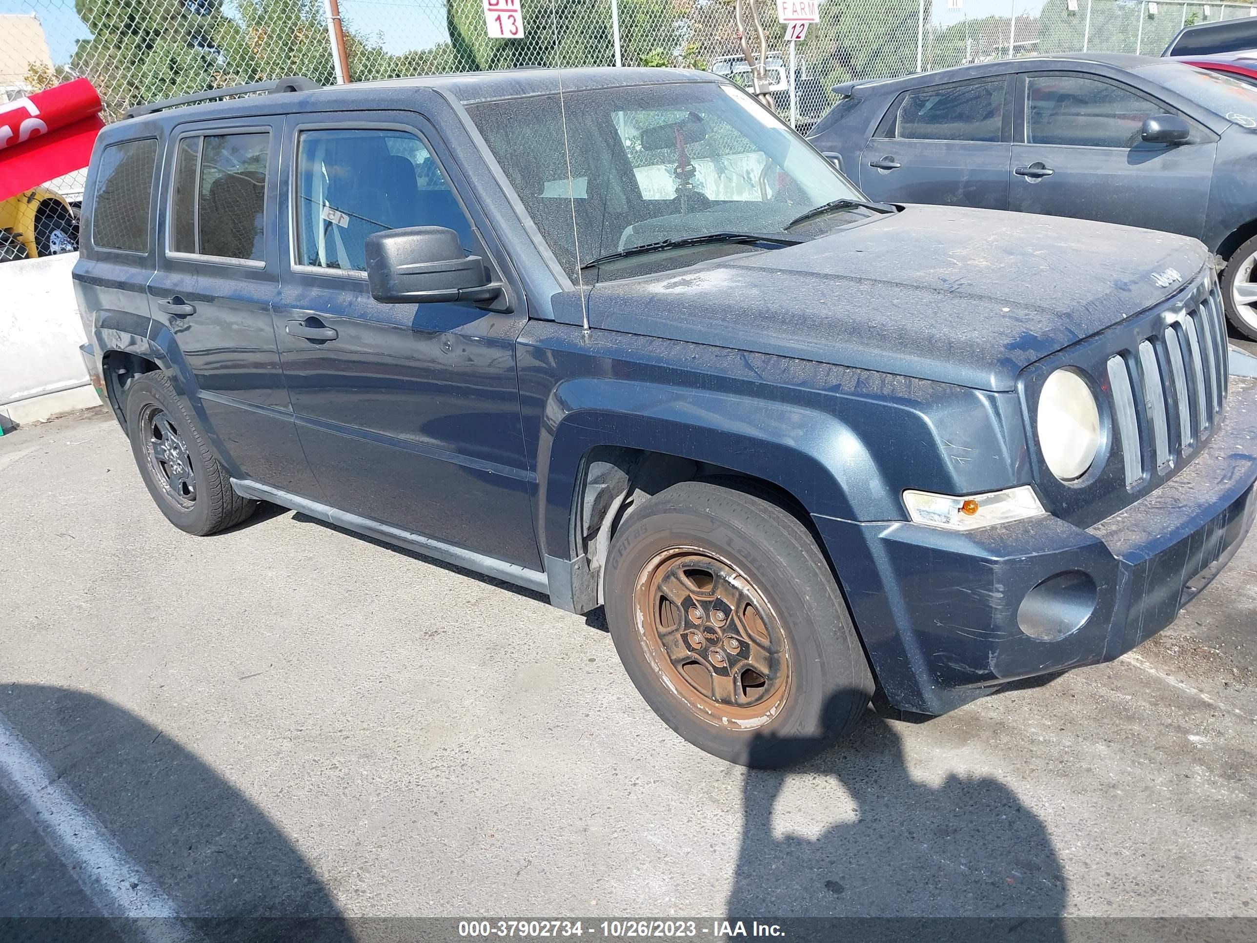 JEEP LIBERTY (PATRIOT) 2008 1j8ff28w78d719739