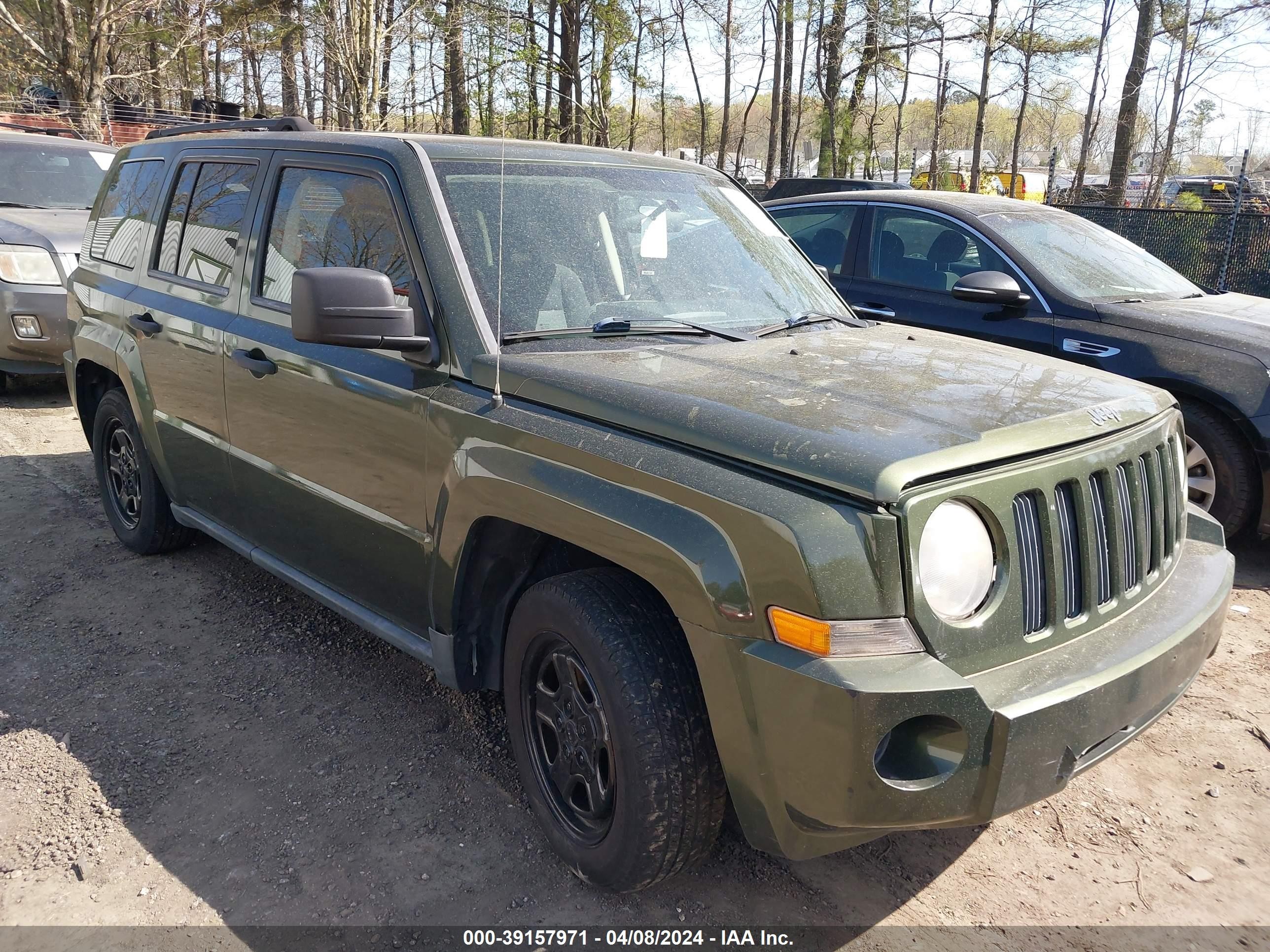 JEEP LIBERTY (PATRIOT) 2008 1j8ff28w78d771548