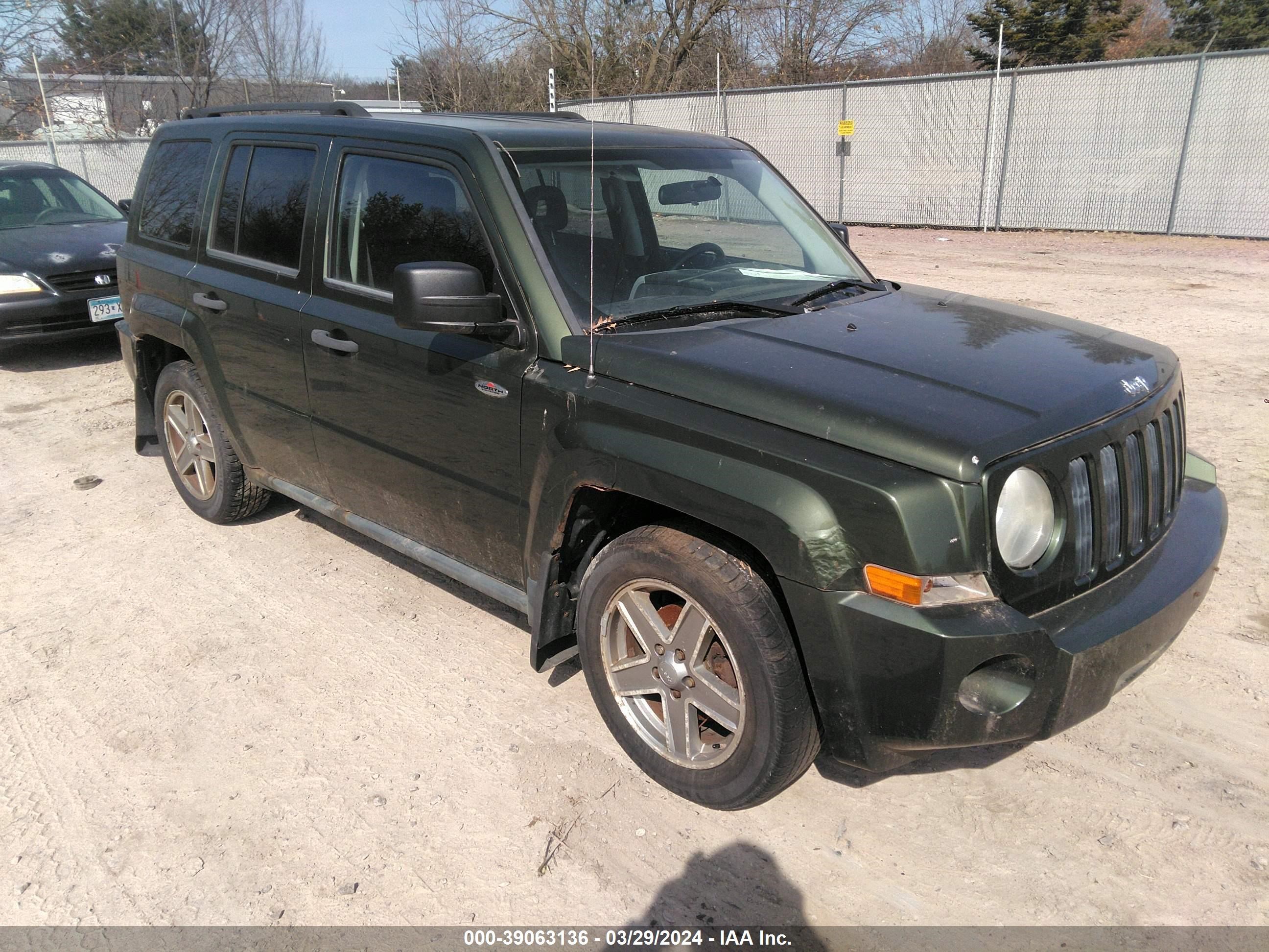 JEEP LIBERTY (PATRIOT) 2008 1j8ff28w88d596887