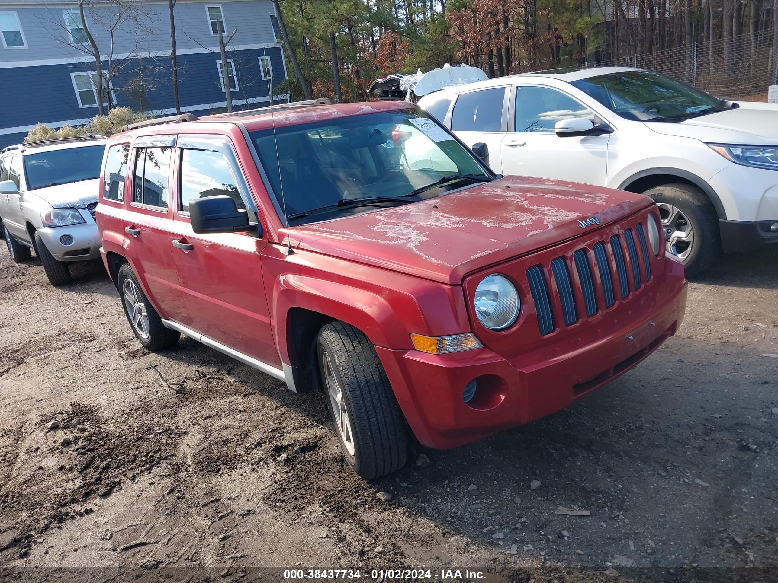 JEEP LIBERTY (PATRIOT) 2008 1j8ff28w98d567429