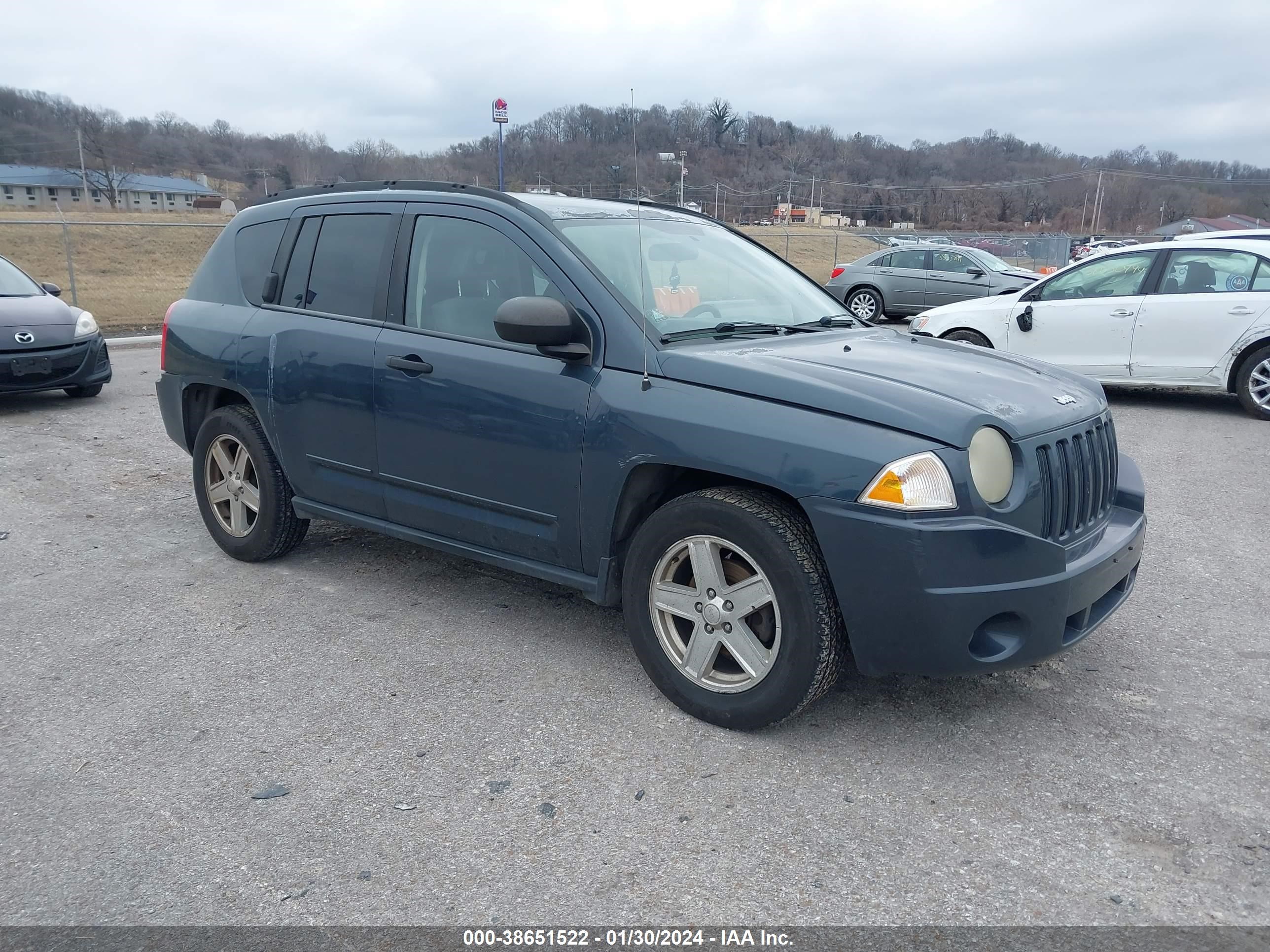 JEEP COMPASS 2007 1j8ff47w07d278547