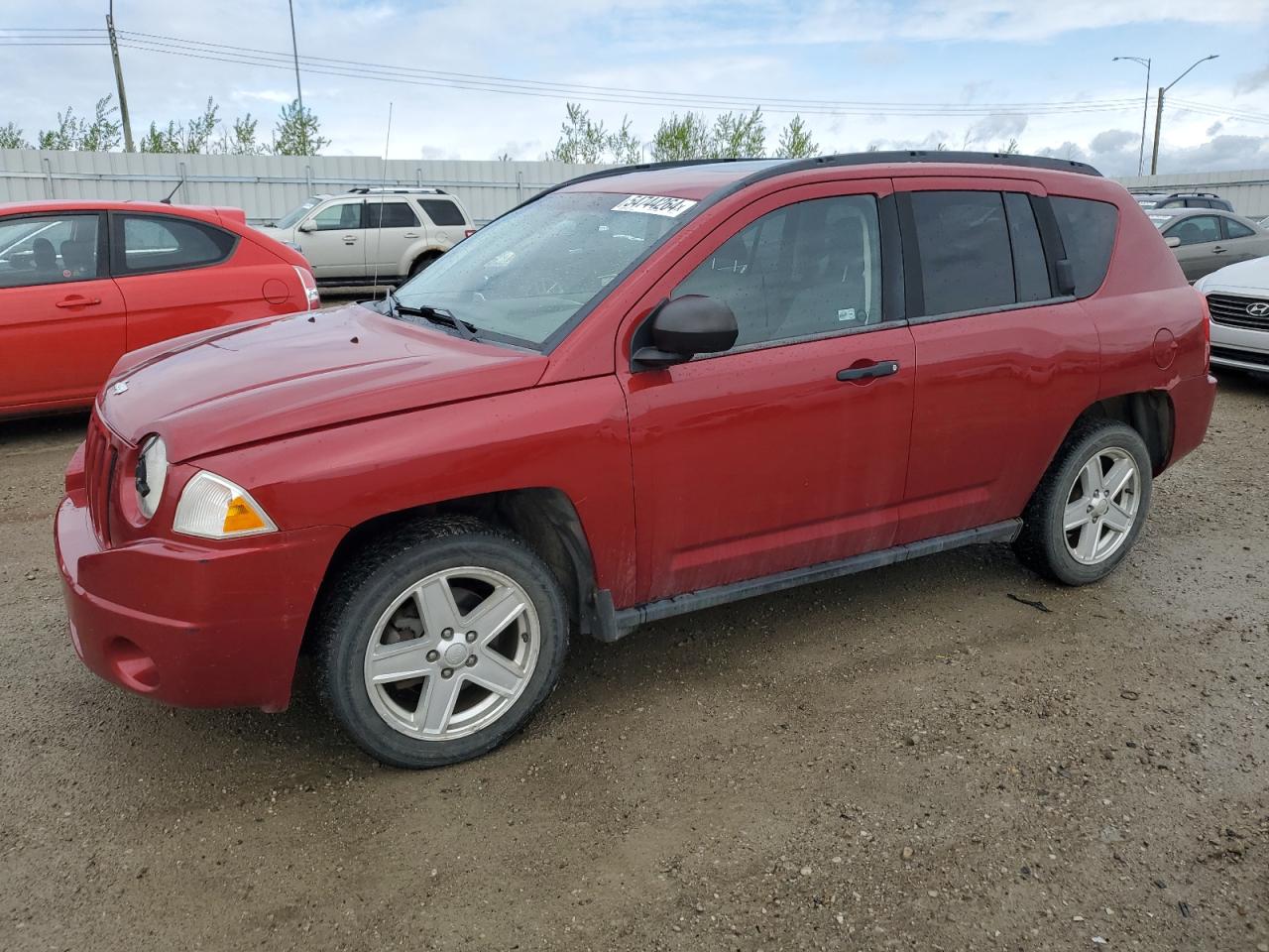 JEEP COMPASS 2007 1j8ff47w17d196116