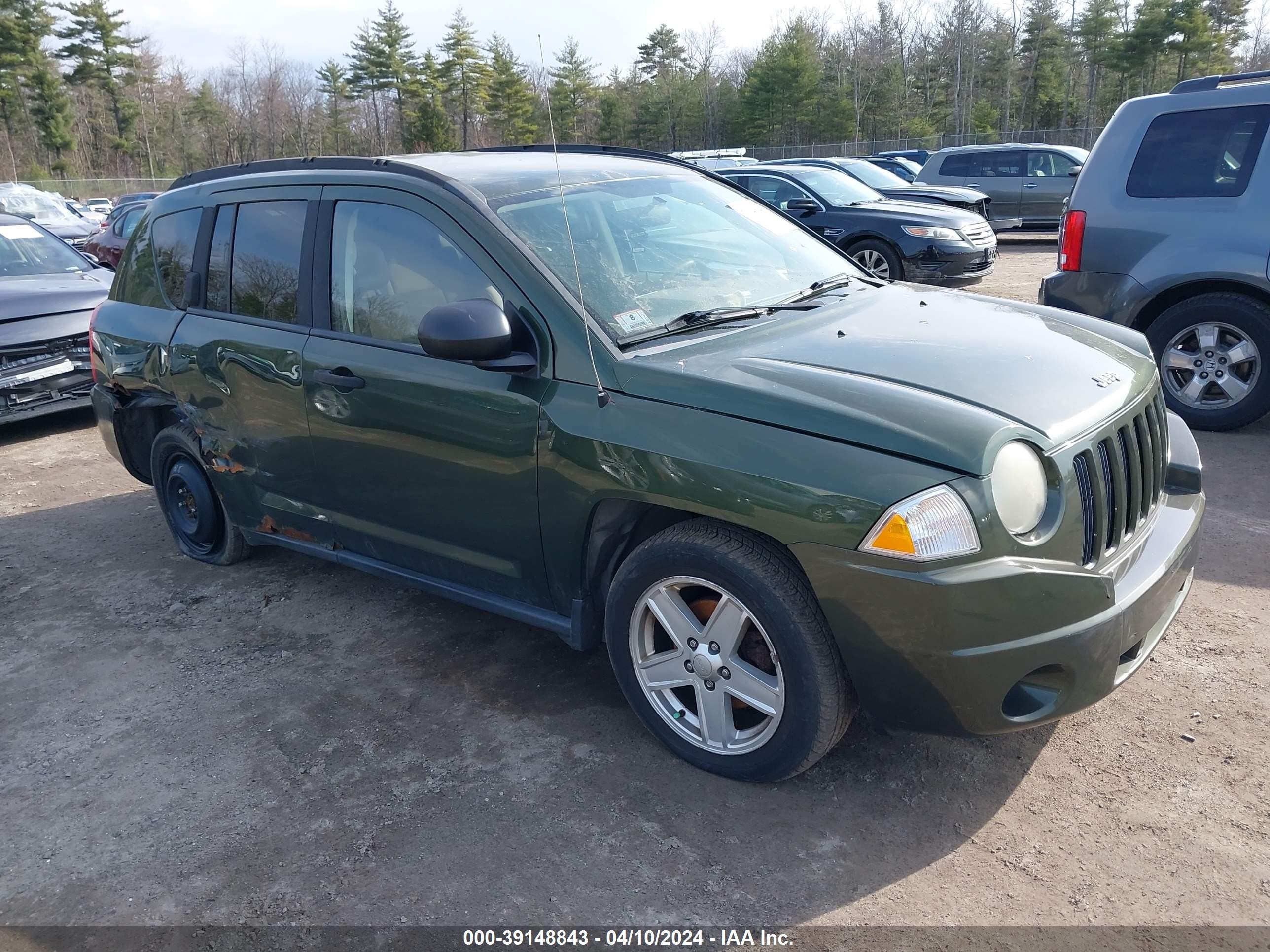 JEEP COMPASS 2007 1j8ff47w27d161102