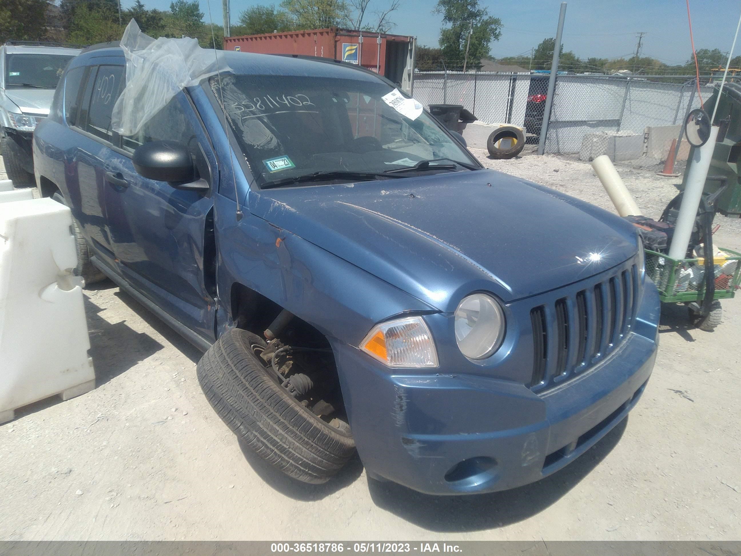 JEEP COMPASS 2007 1j8ff47w27d260874