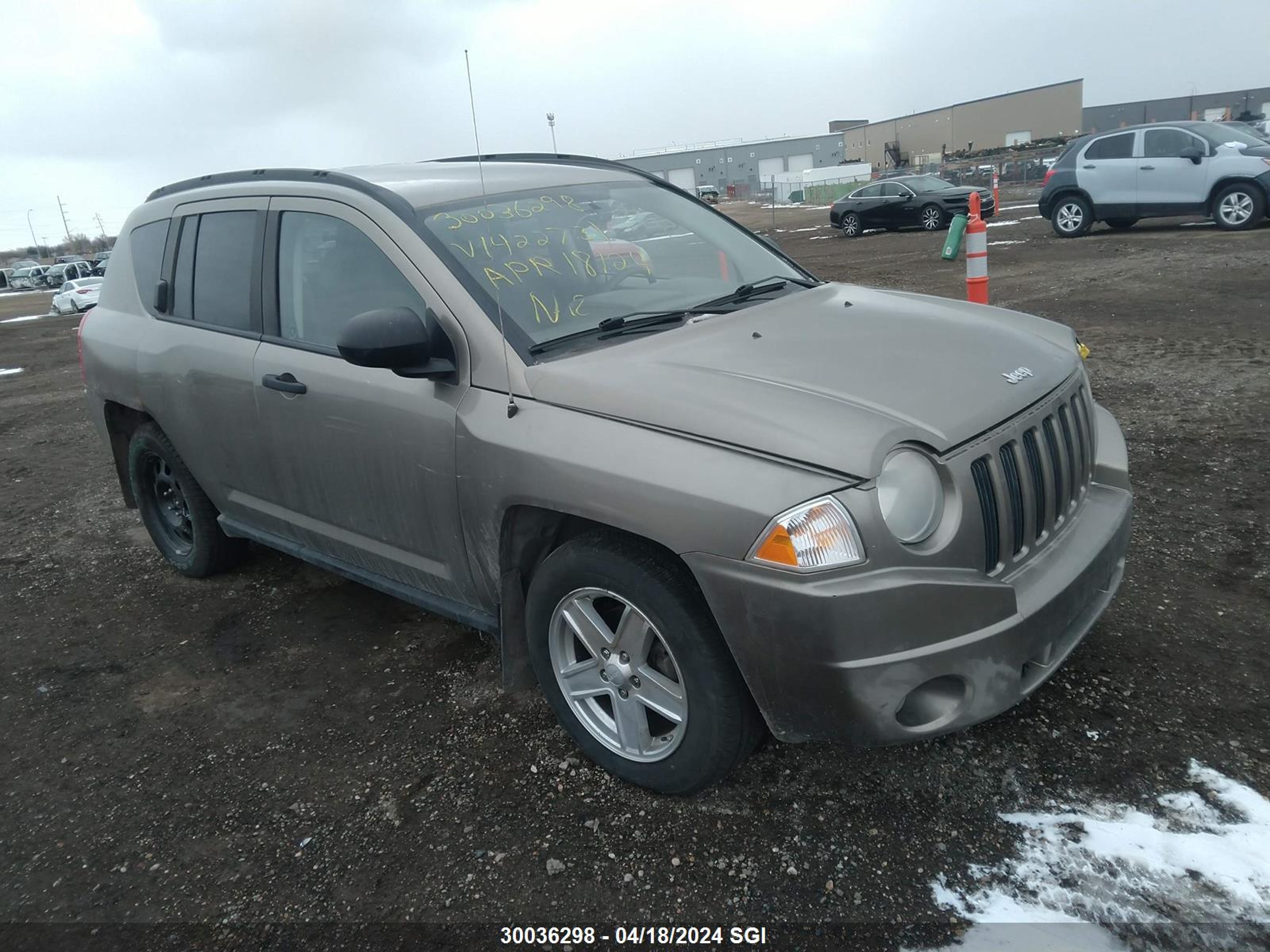 JEEP COMPASS 2007 1j8ff47w27d422731