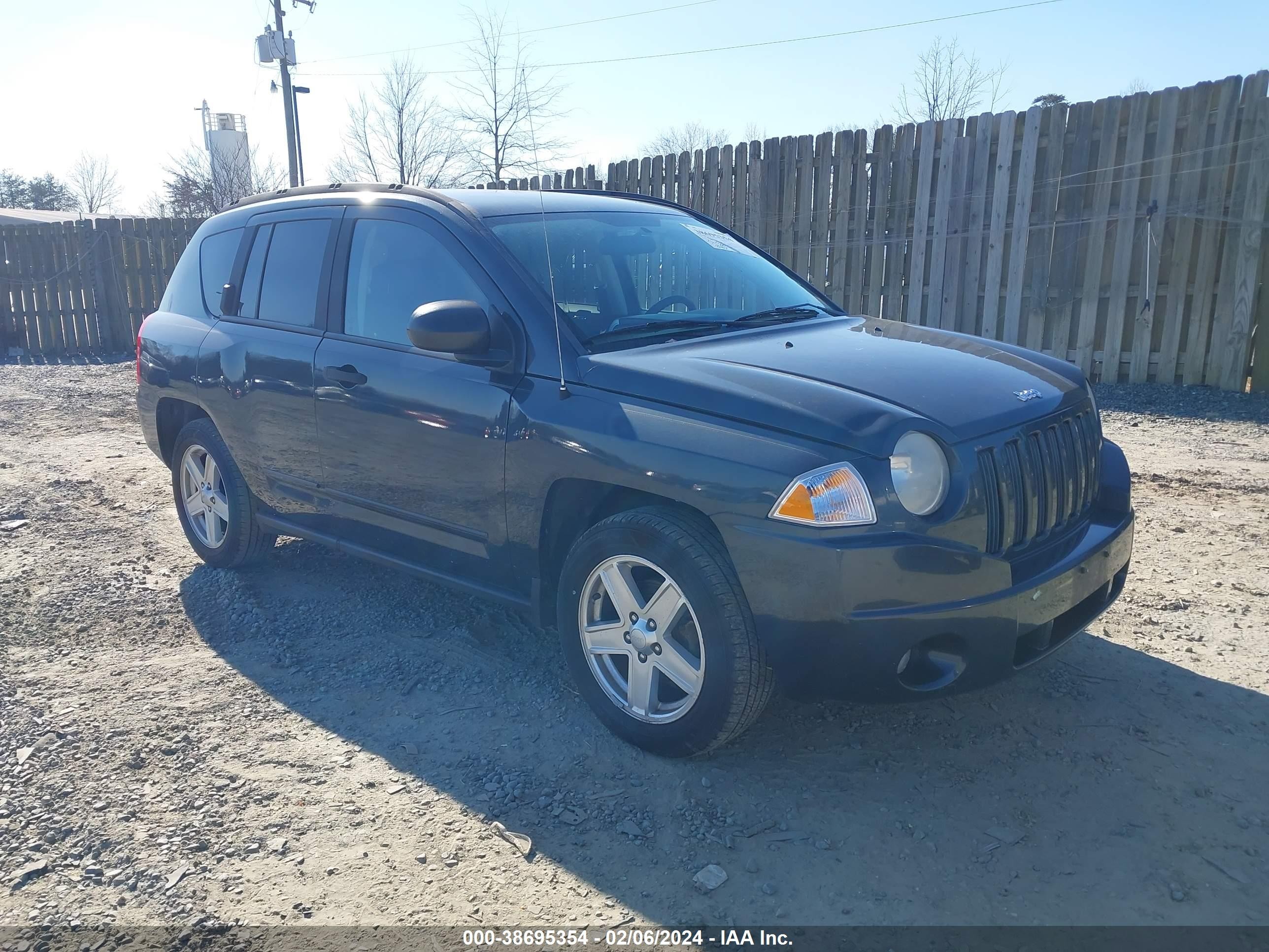 JEEP COMPASS 2008 1j8ff47w28d727180