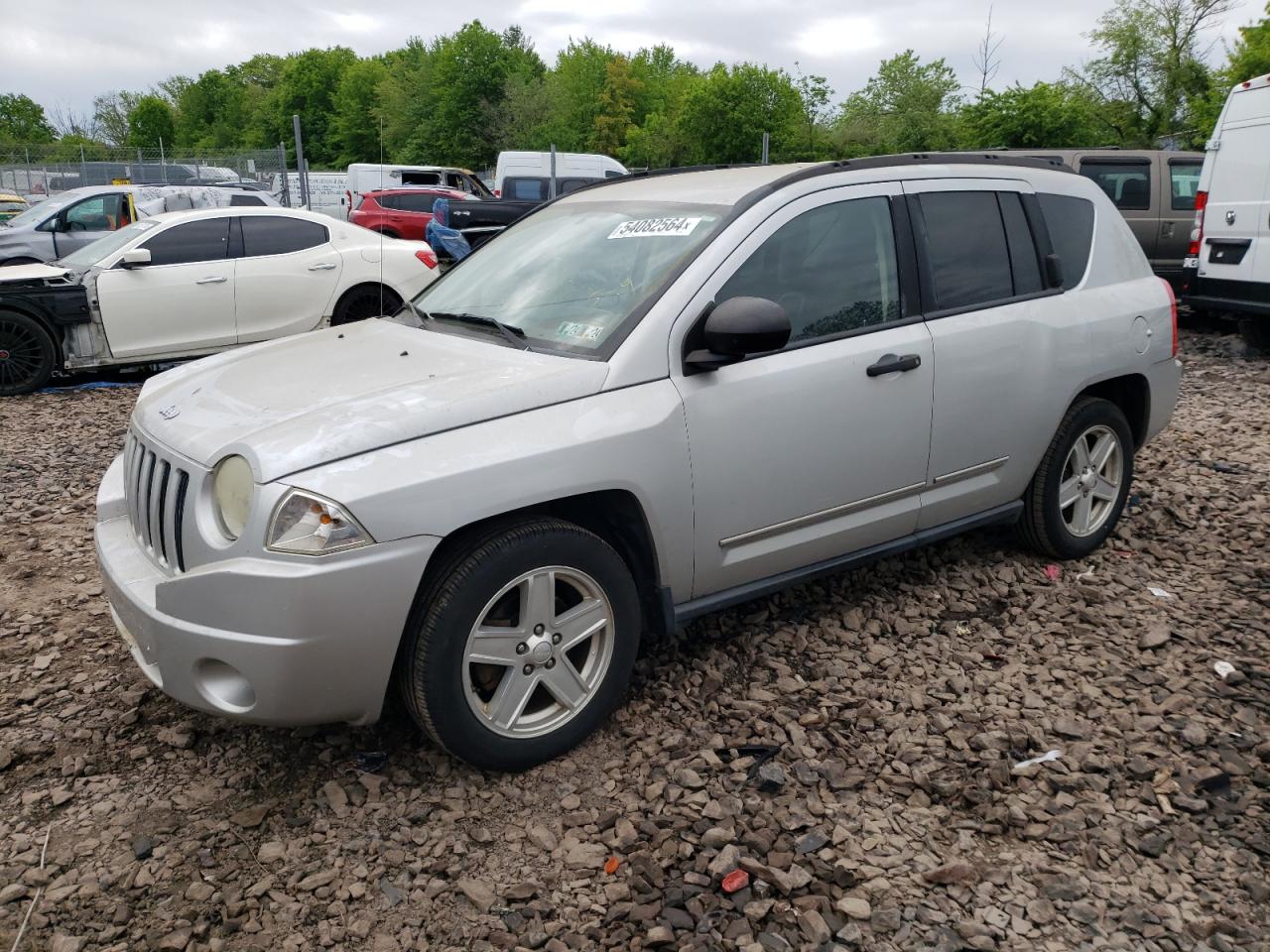 JEEP COMPASS 2008 1j8ff47w38d528123