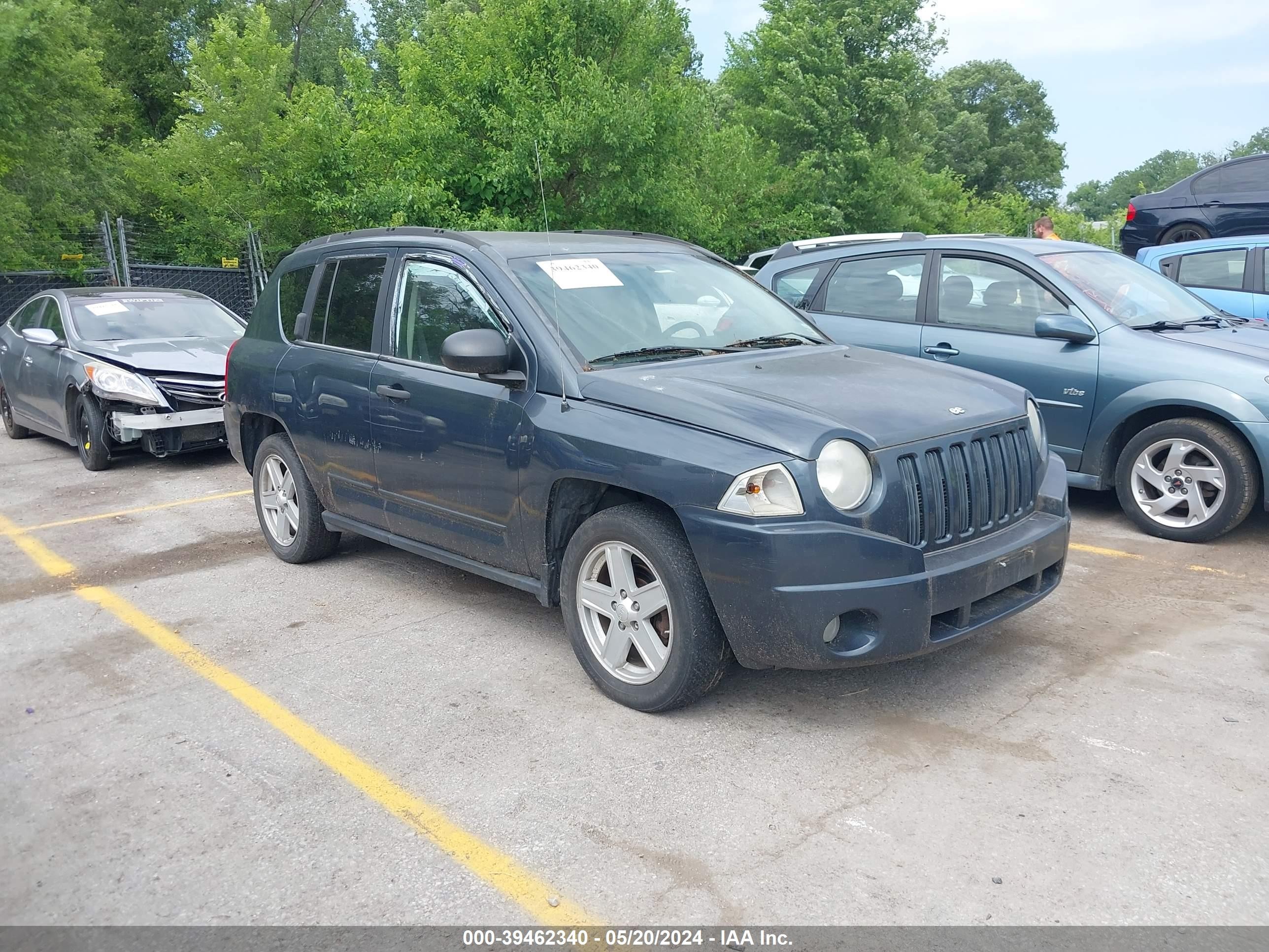 JEEP COMPASS 2008 1j8ff47w38d707567