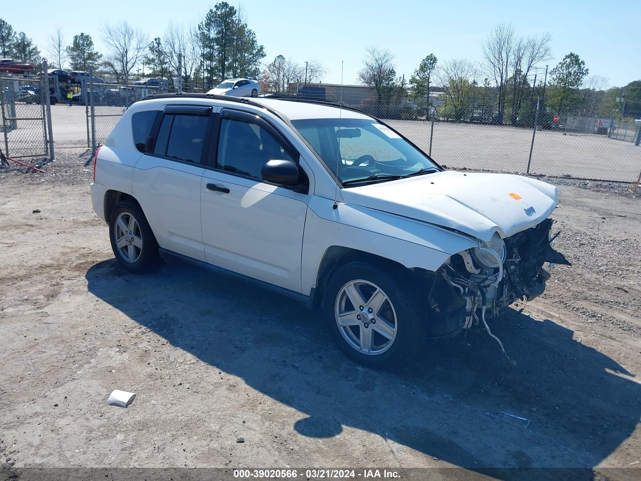 JEEP COMPASS 2007 1j8ff47w47d177463