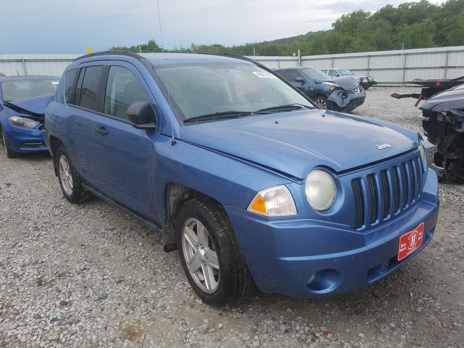 JEEP COMPASS 2007 1j8ff47w57d137733