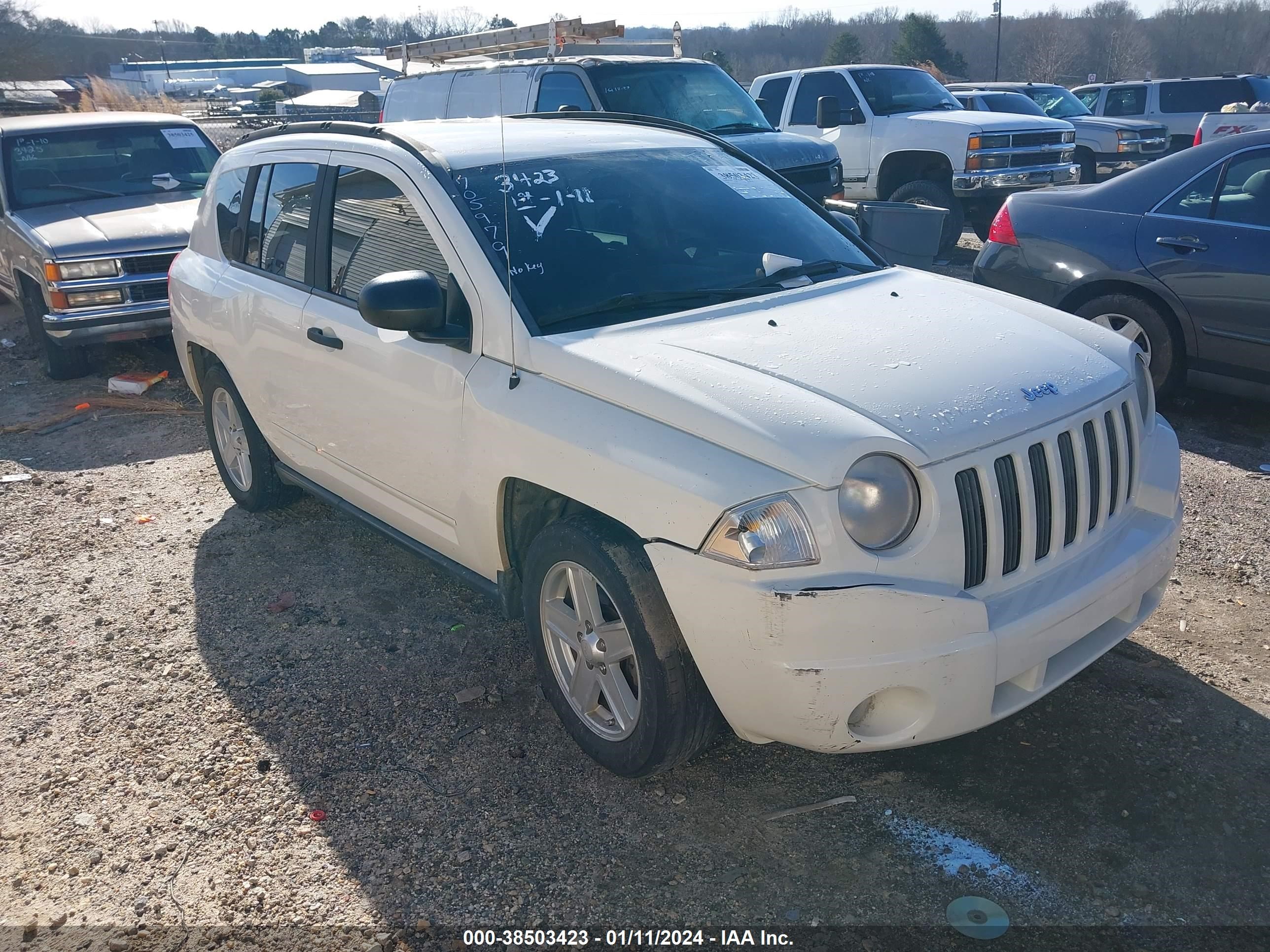 JEEP COMPASS 2008 1j8ff47w58d705979