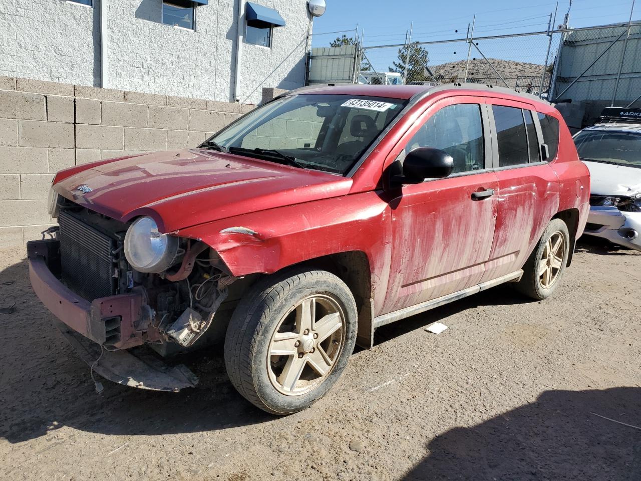 JEEP COMPASS 2007 1j8ff47w67d140737