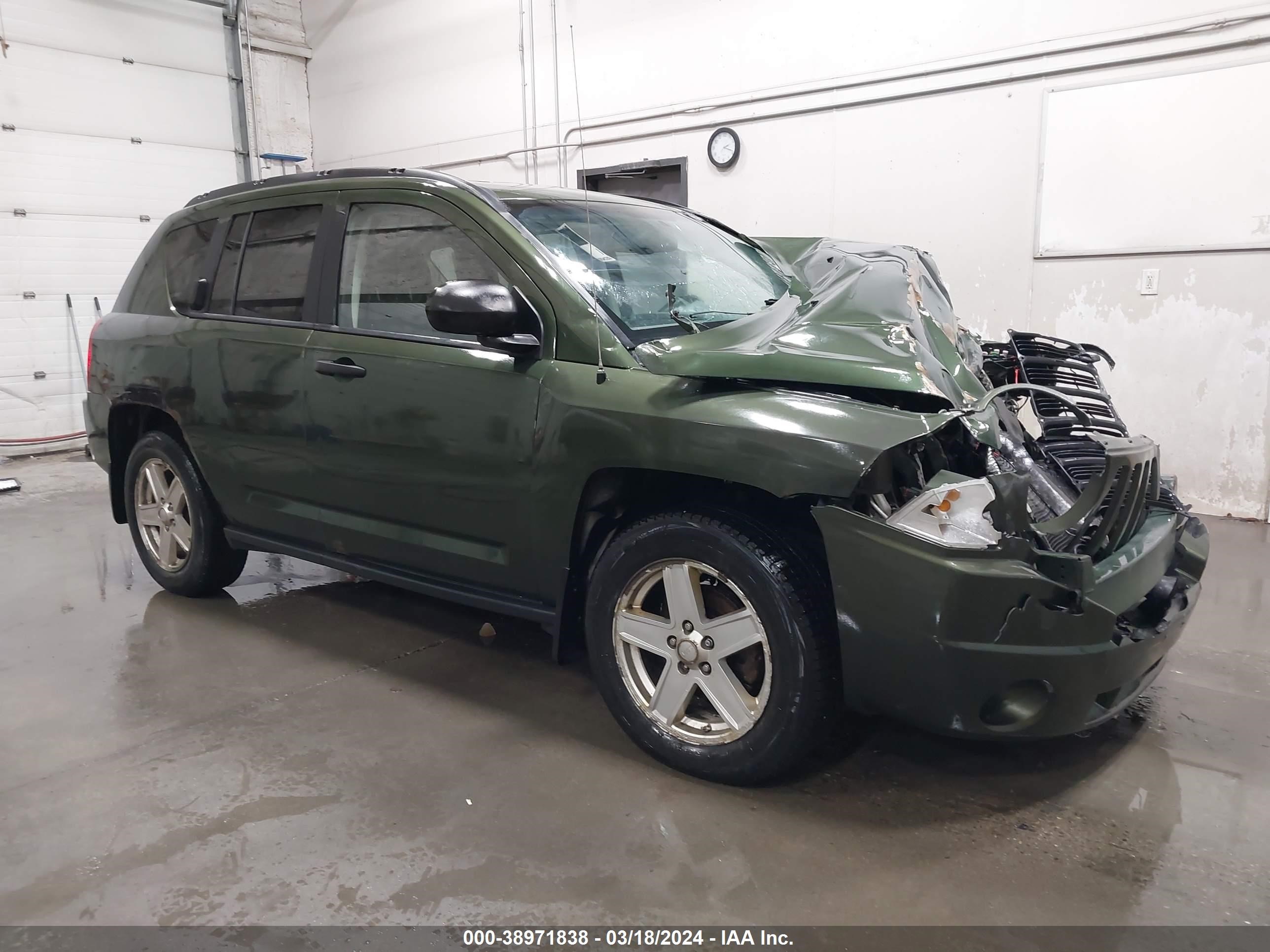 JEEP COMPASS 2007 1j8ff47w67d155805